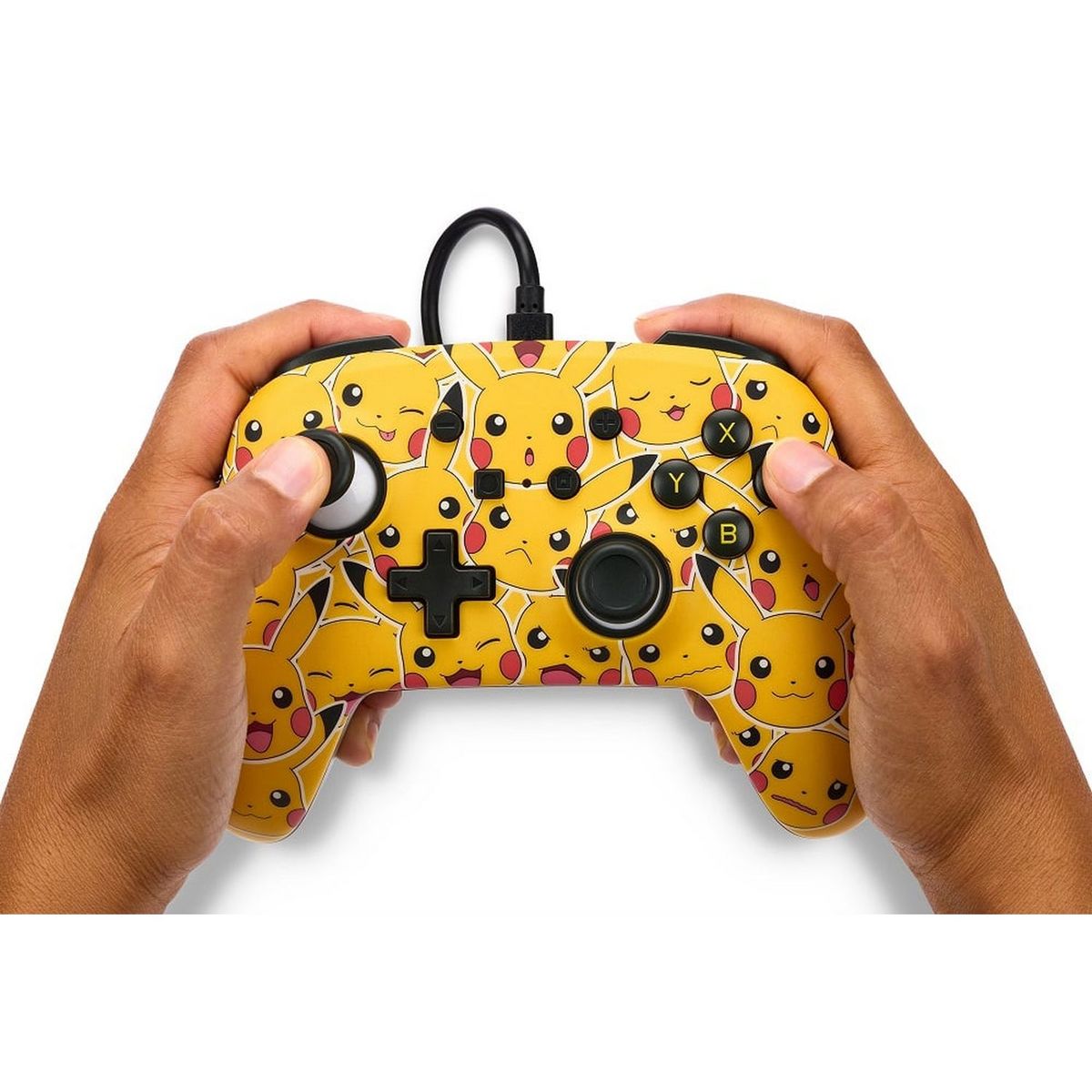 Manette Filaire Tête Pikachu Pokémon Nintendo Switch