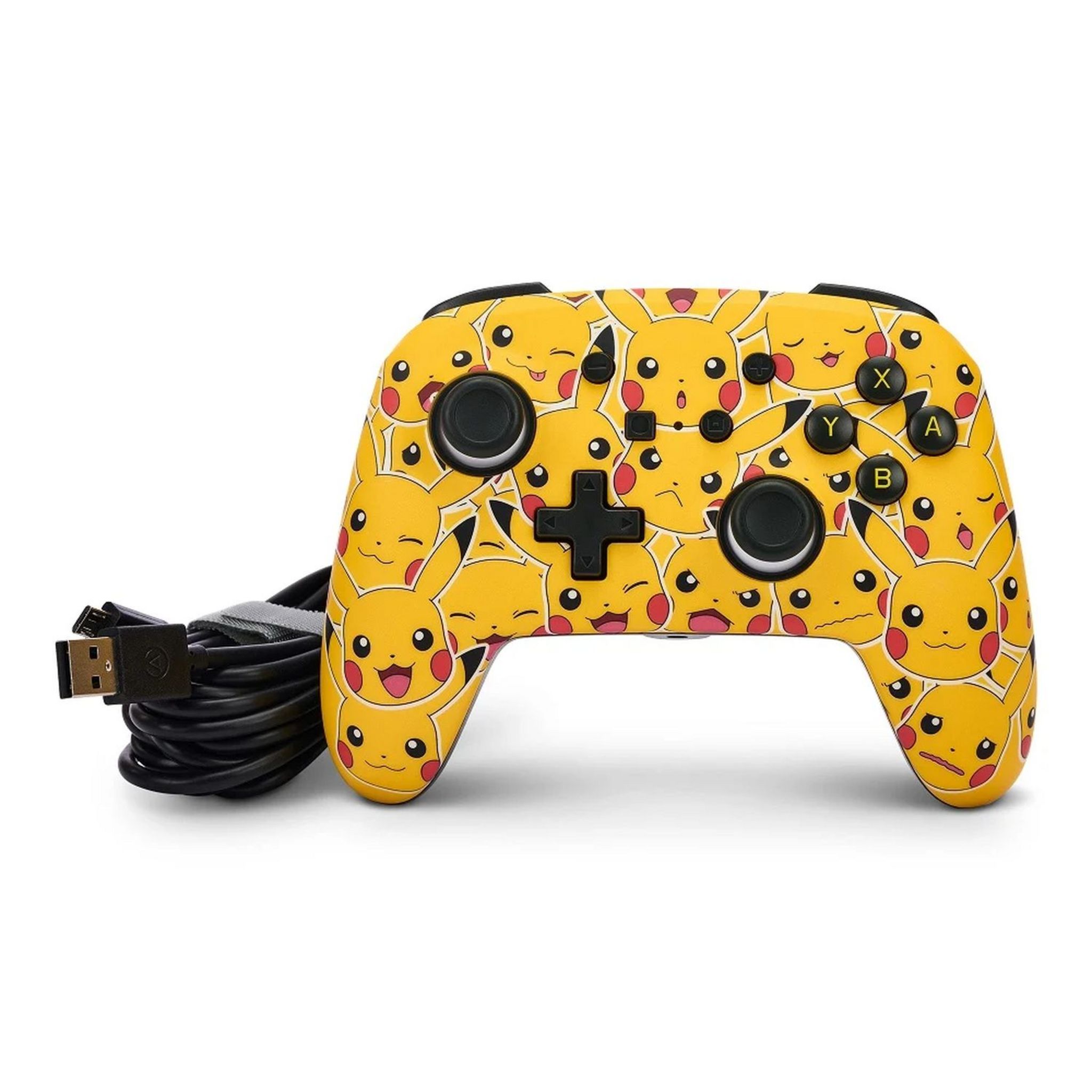 Voir la diapositive 6 : Manette Filaire Tête Pikachu Pokémon Nintendo Switch