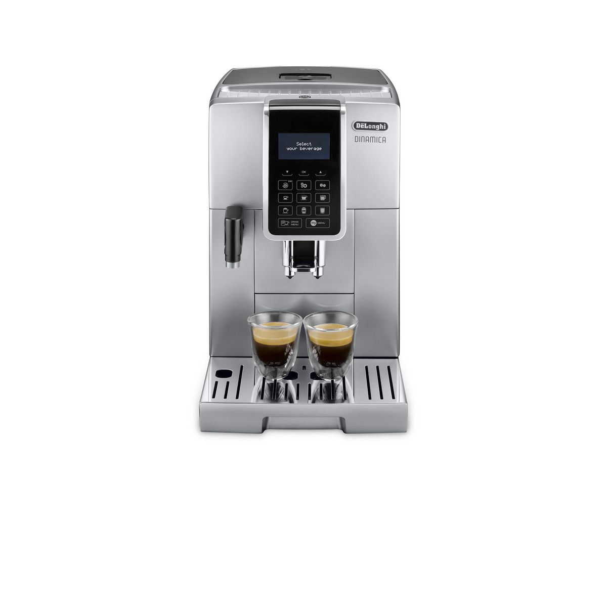 DELONGHI Machine à café expresso avec broyeur ECAM350.75.S - Gris