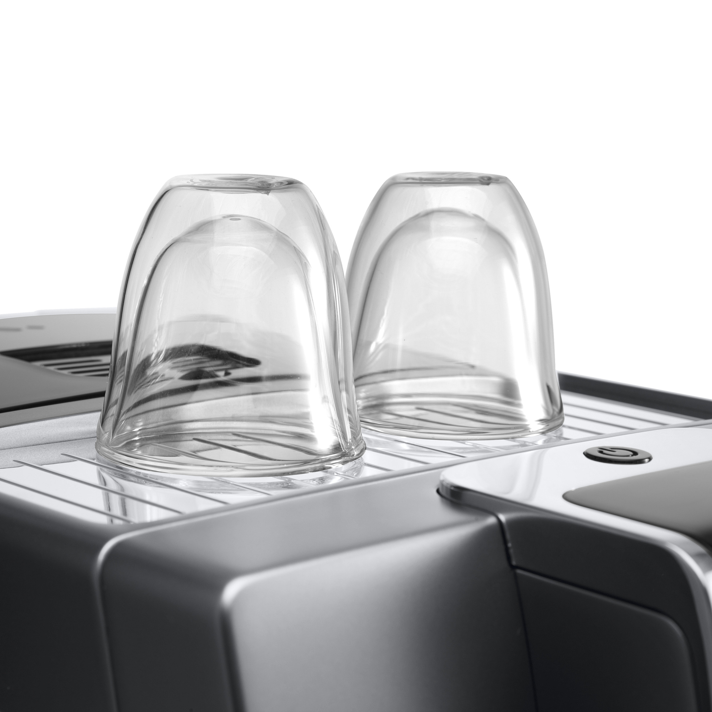 Voir la diapositive 6 : DELONGHI Machine à café expresso avec broyeur ECAM350.75.S - Gris