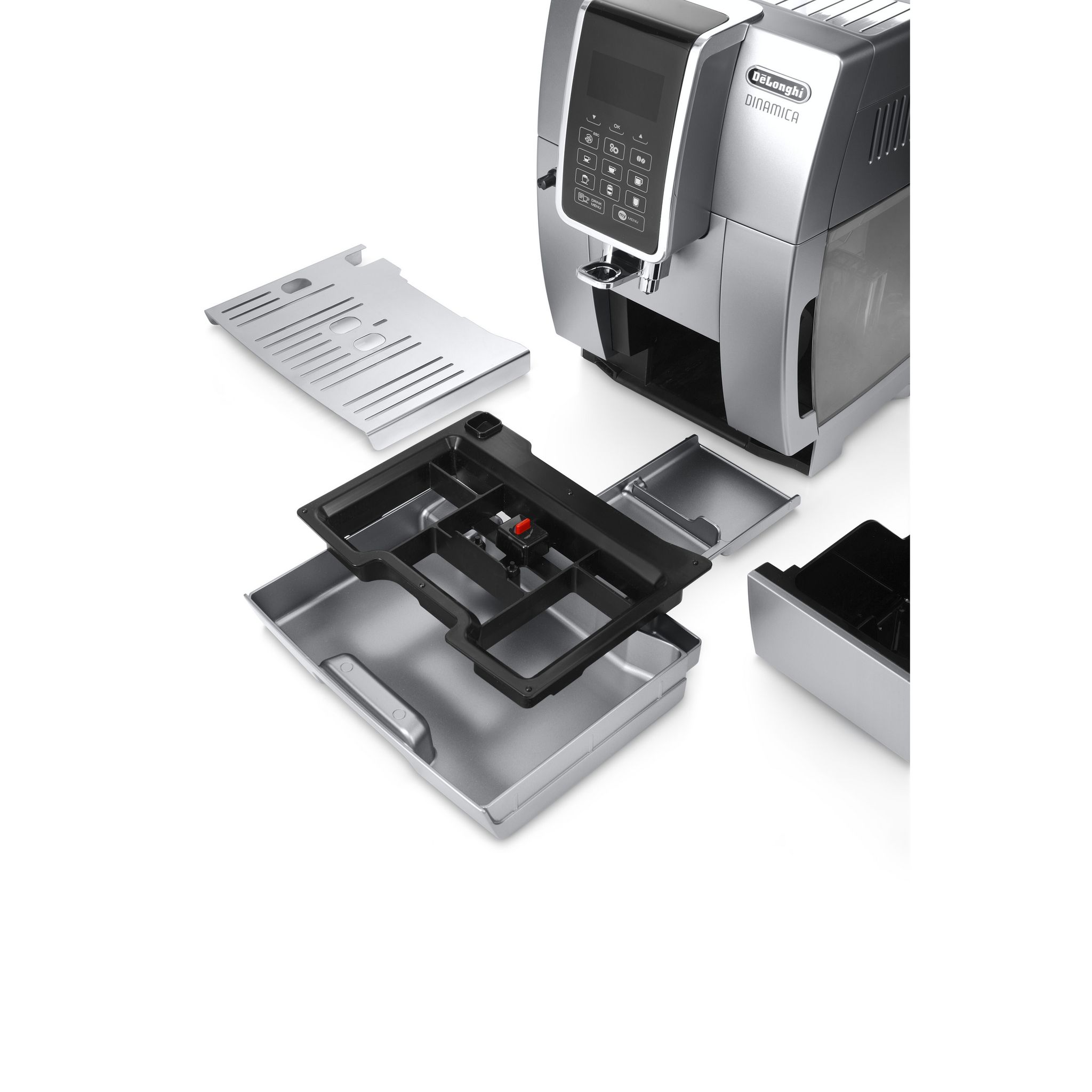 Voir la diapositive 11 : DELONGHI Machine à café expresso avec broyeur ECAM350.75.S - Gris