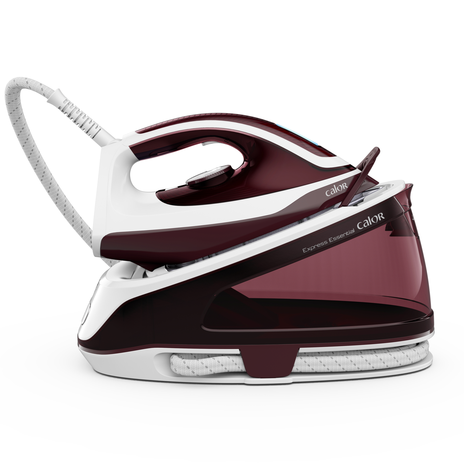 Voir la diapositive 2 : CALOR Centrale vapeur&nbsp;&nbsp;Express Essential&nbsp;SV6120 - Lie de vin