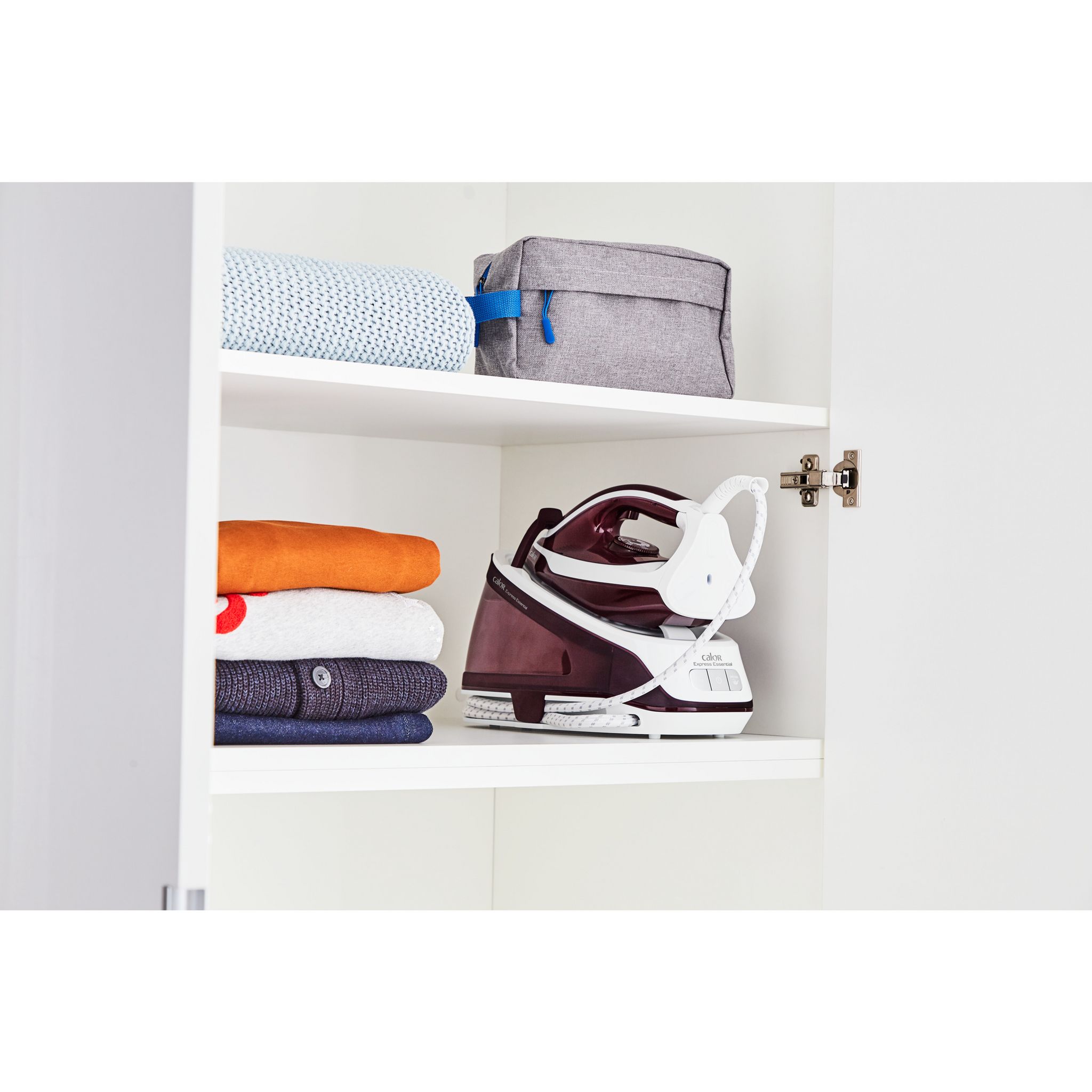 Voir la diapositive 8 : CALOR Centrale vapeur&nbsp;&nbsp;Express Essential&nbsp;SV6120 - Lie de vin