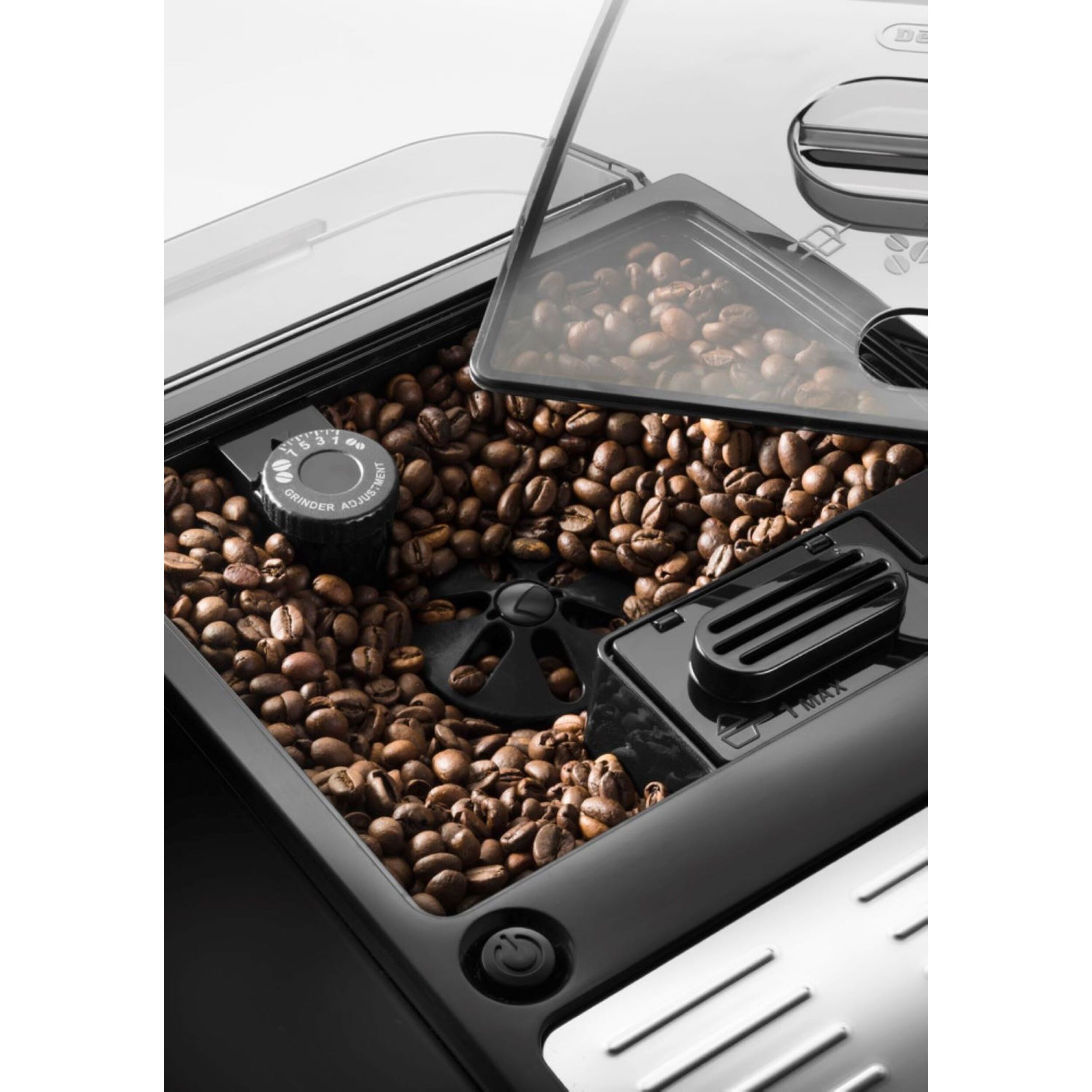 Voir la diapositive 7 : DELONGHI Machine à café expresso avec broyeur ETAM29.660.SB - Gris