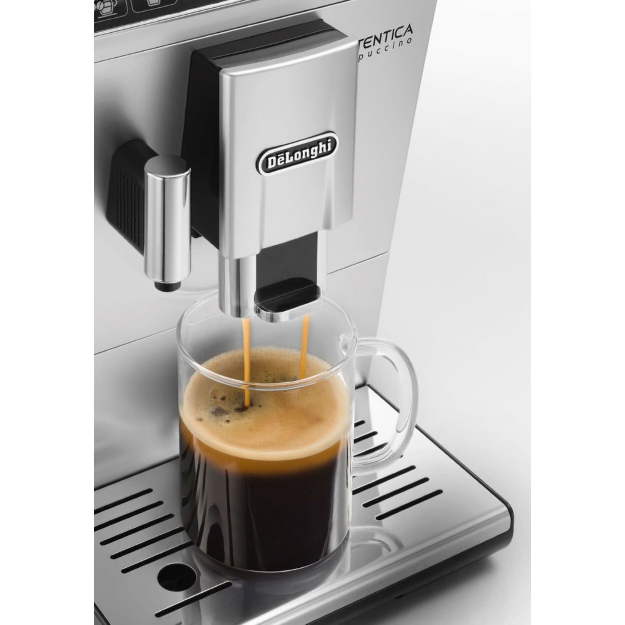 Voir la diapositive 8 : DELONGHI Machine à café expresso avec broyeur ETAM29.660.SB - Gris
