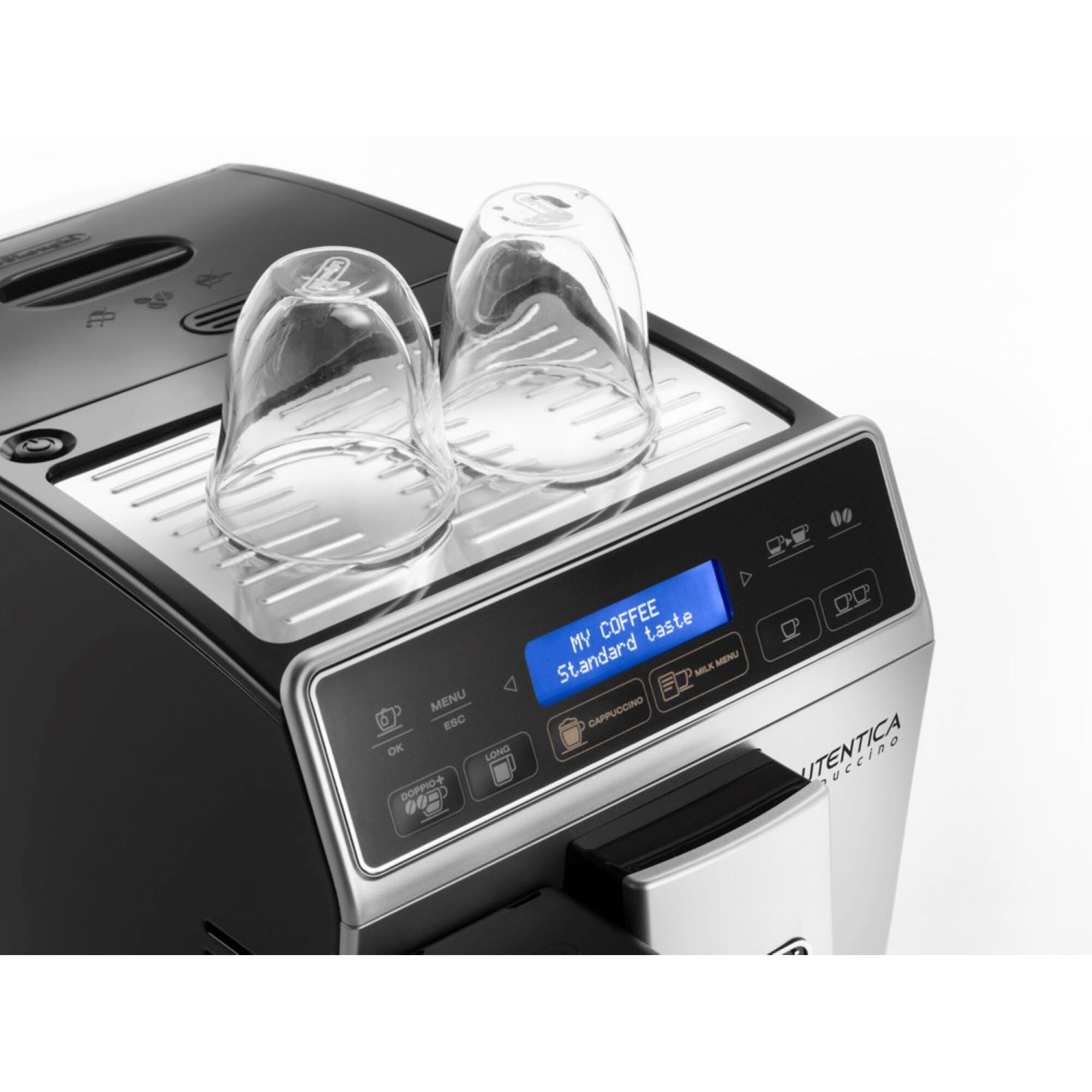 Voir la diapositive 10 : DELONGHI Machine à café expresso avec broyeur ETAM29.660.SB - Gris