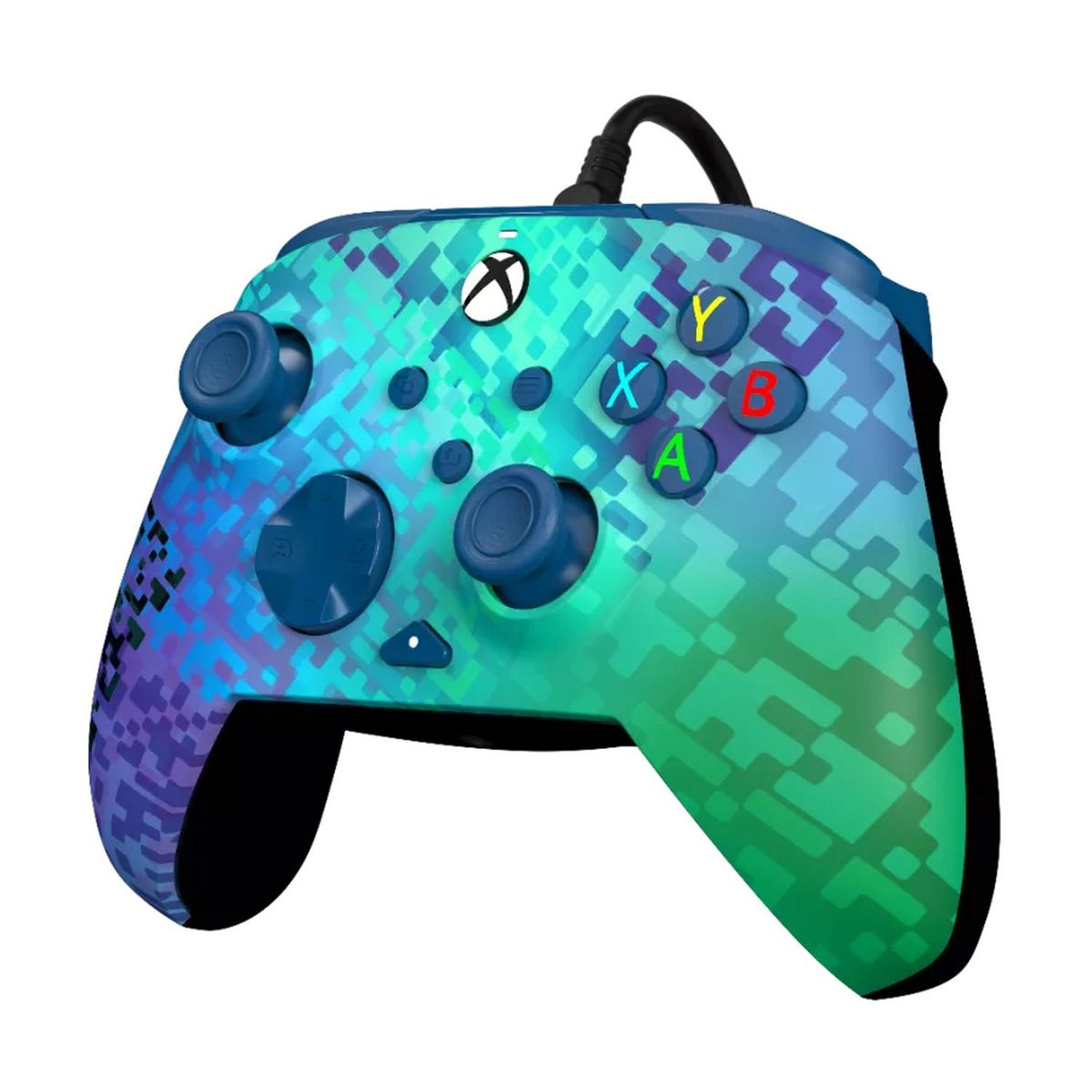 Manette Filaire Rematch Glitch Green Xbox Series X / Xbox One