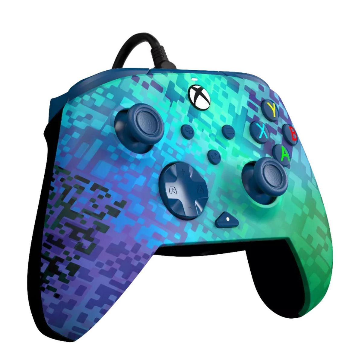 Manette Filaire Rematch Glitch Green Xbox Series X / Xbox One