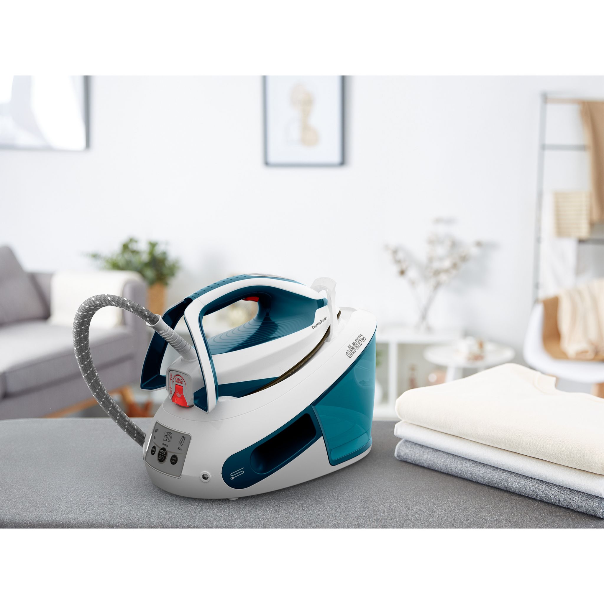 Voir la diapositive 14 : CALOR Centrale vapeur&nbsp;&nbsp;Express Power SV8111 - Bleu