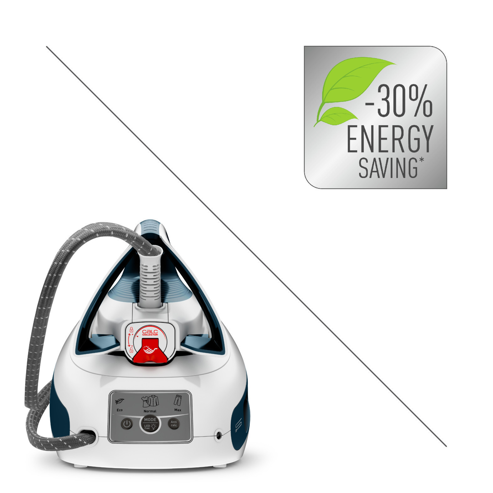 Voir la diapositive 8 : CALOR Centrale vapeur&nbsp;&nbsp;Express Power SV8111 - Bleu