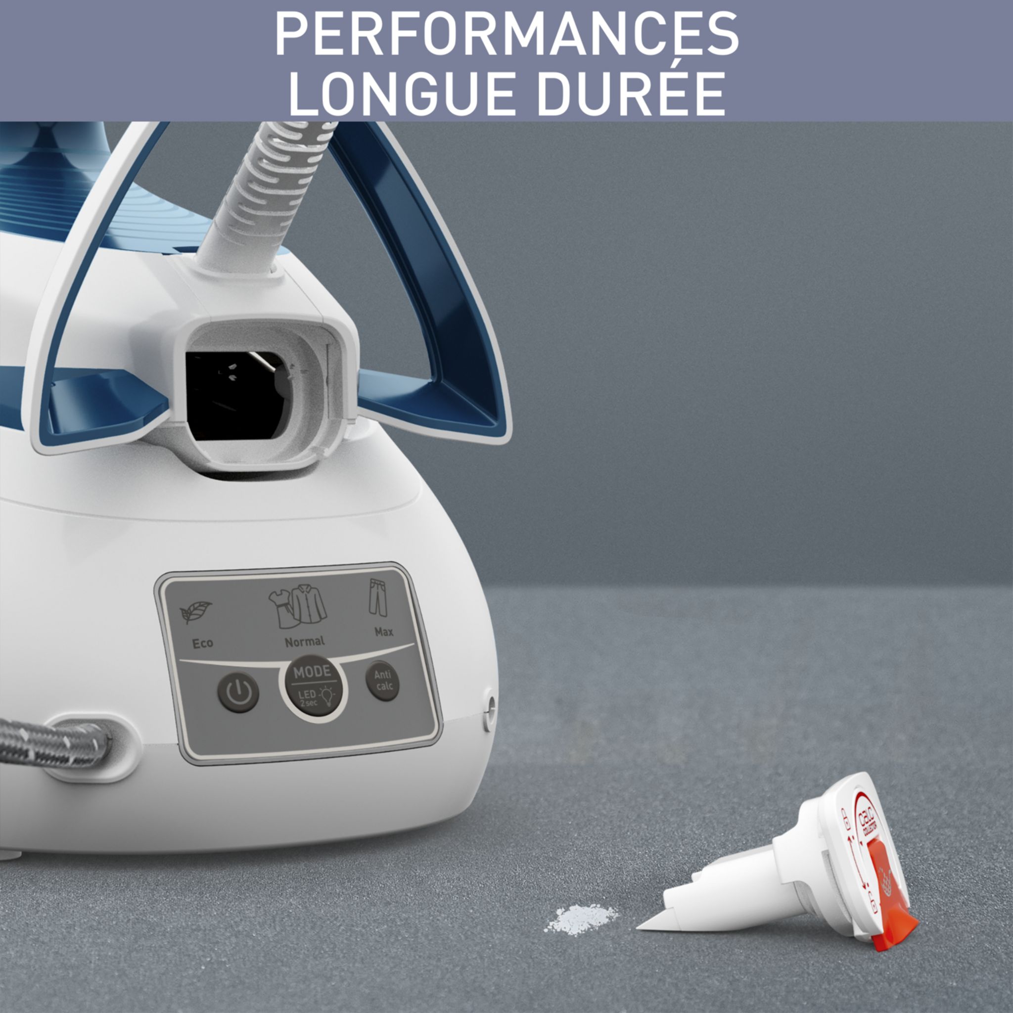 Voir la diapositive 10 : CALOR Centrale vapeur&nbsp;&nbsp;Express Power SV8111 - Bleu