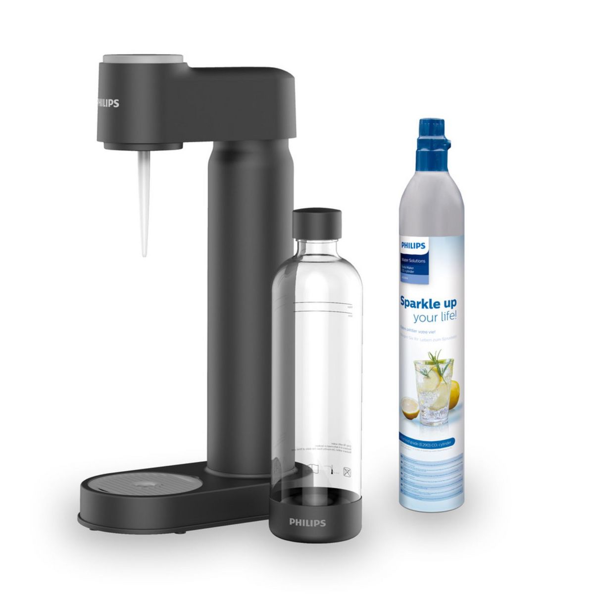PHILIPS Machine à soda Ultralite ADD4901BK - Noir