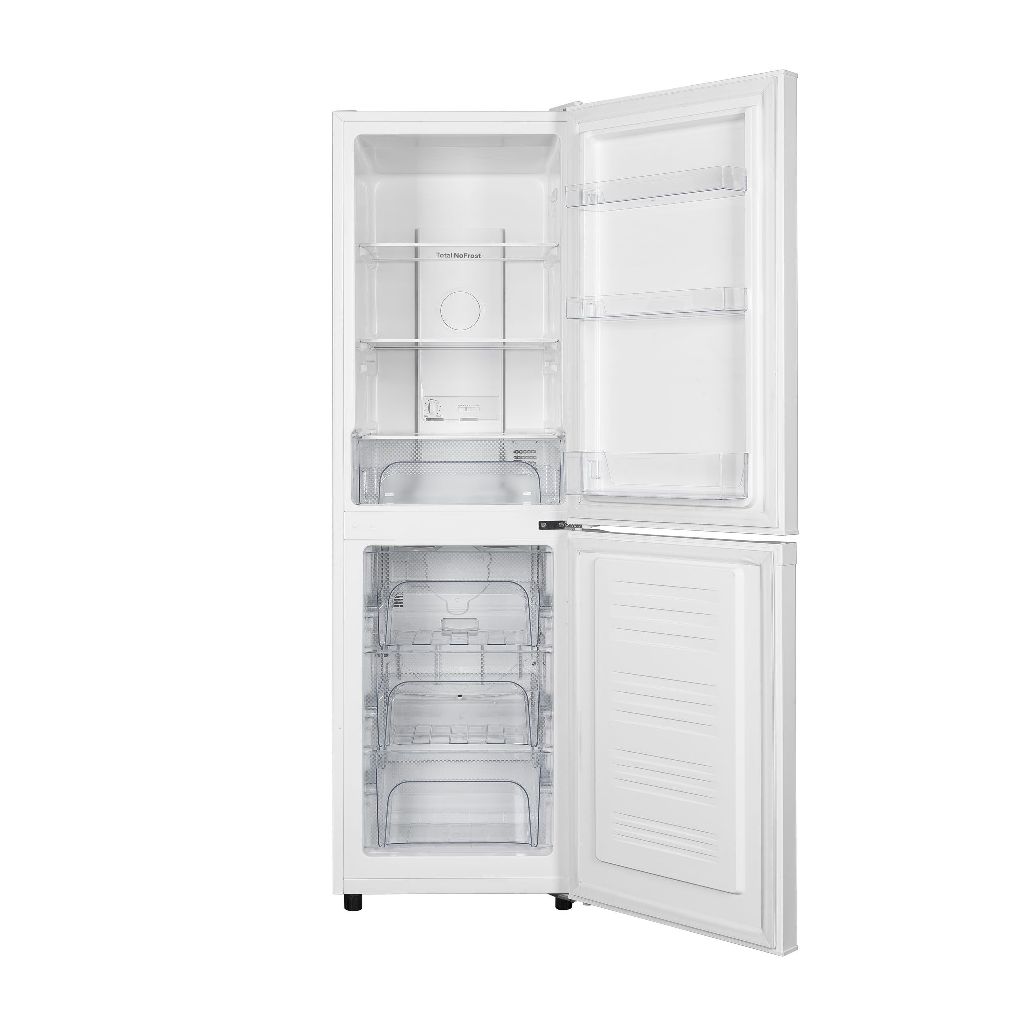 Voir la diapositive 2 : RADIOLA Réfrigérateur combiné RACB193NFW, 193 L, Froid ventilé No Frost, F