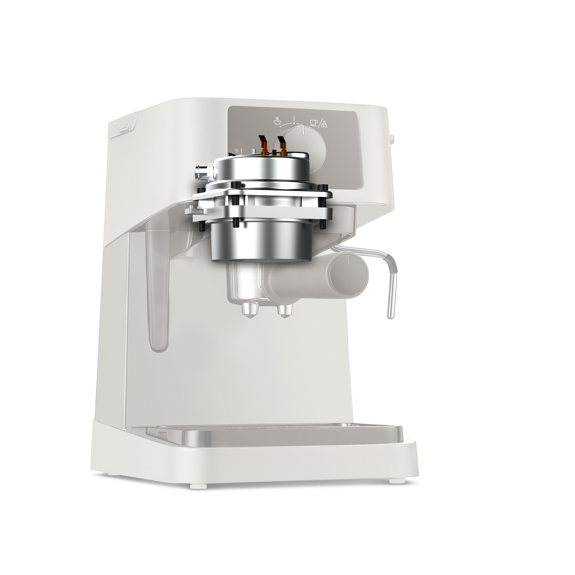 Voir la diapositive 3 : DELONGHI Machine expresso EC235.CR - Crème