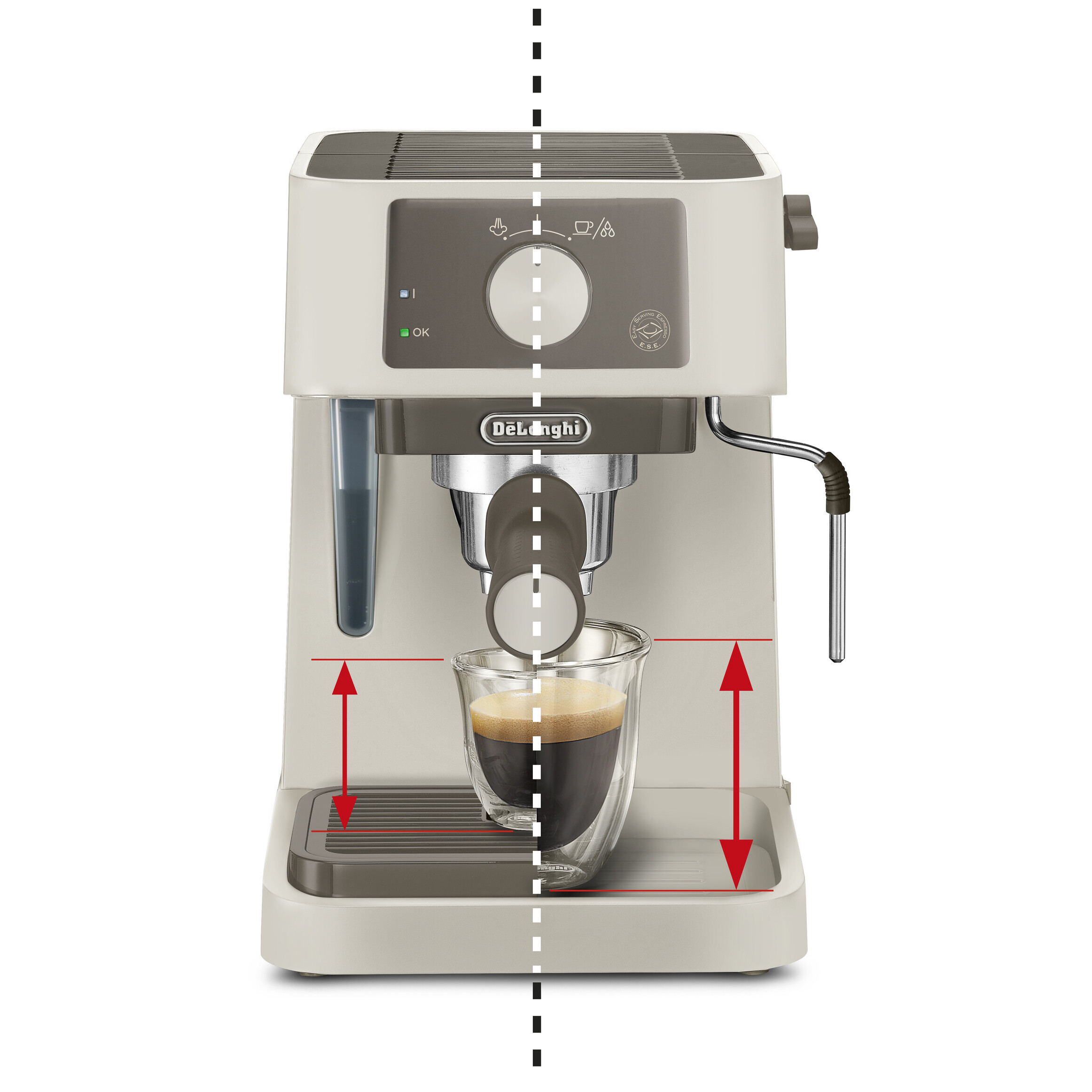 Voir la diapositive 5 : DELONGHI Machine expresso EC235.CR - Crème