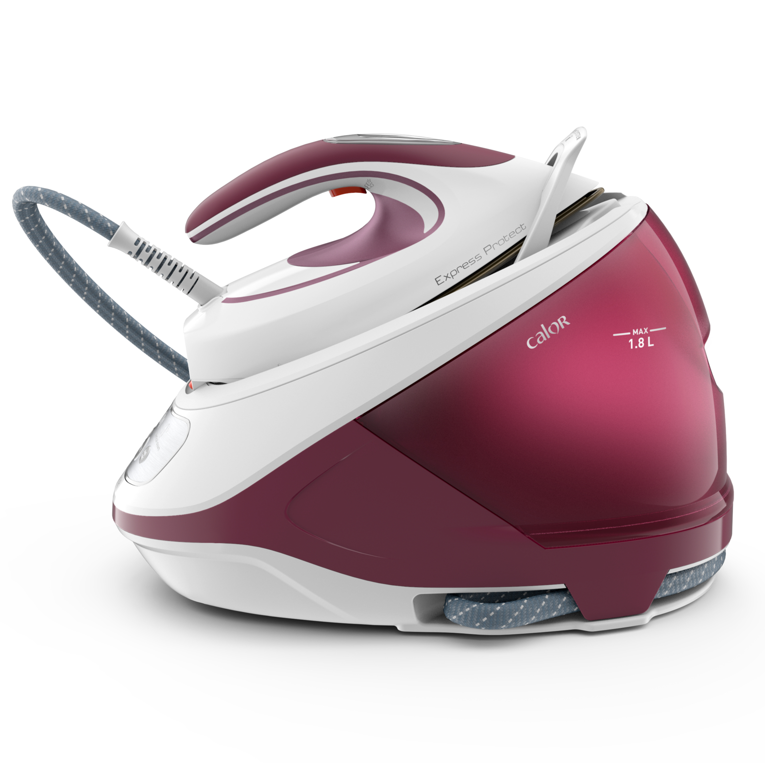 Voir la diapositive 3 : CALOR Centrale vapeur&nbsp;Express&nbsp;Protect Powerful&nbsp;SV9201 - Violet