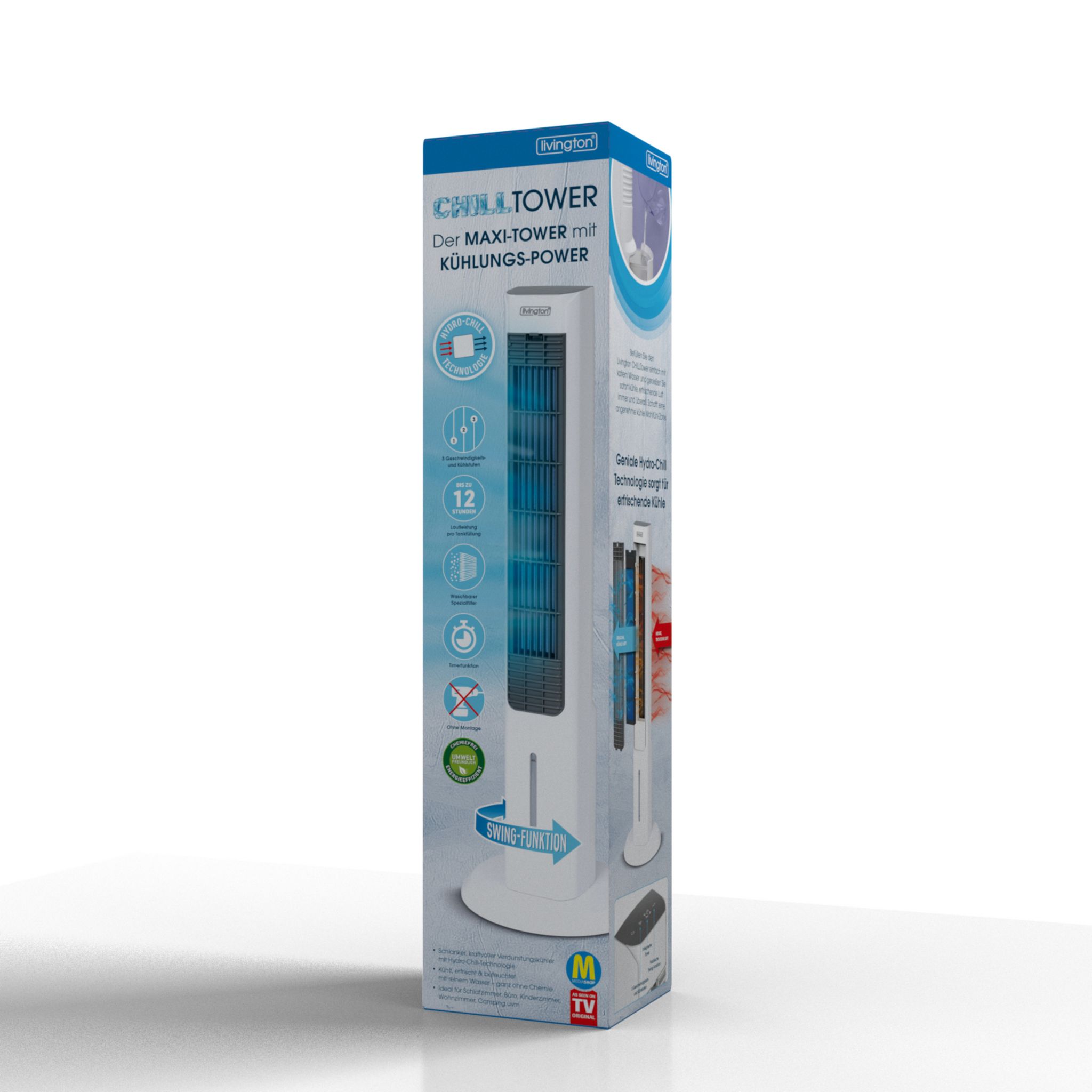 Voir la diapositive 1 : VENTEO Ventilateur colonne 3 en 1 FRESH06 - Blanc