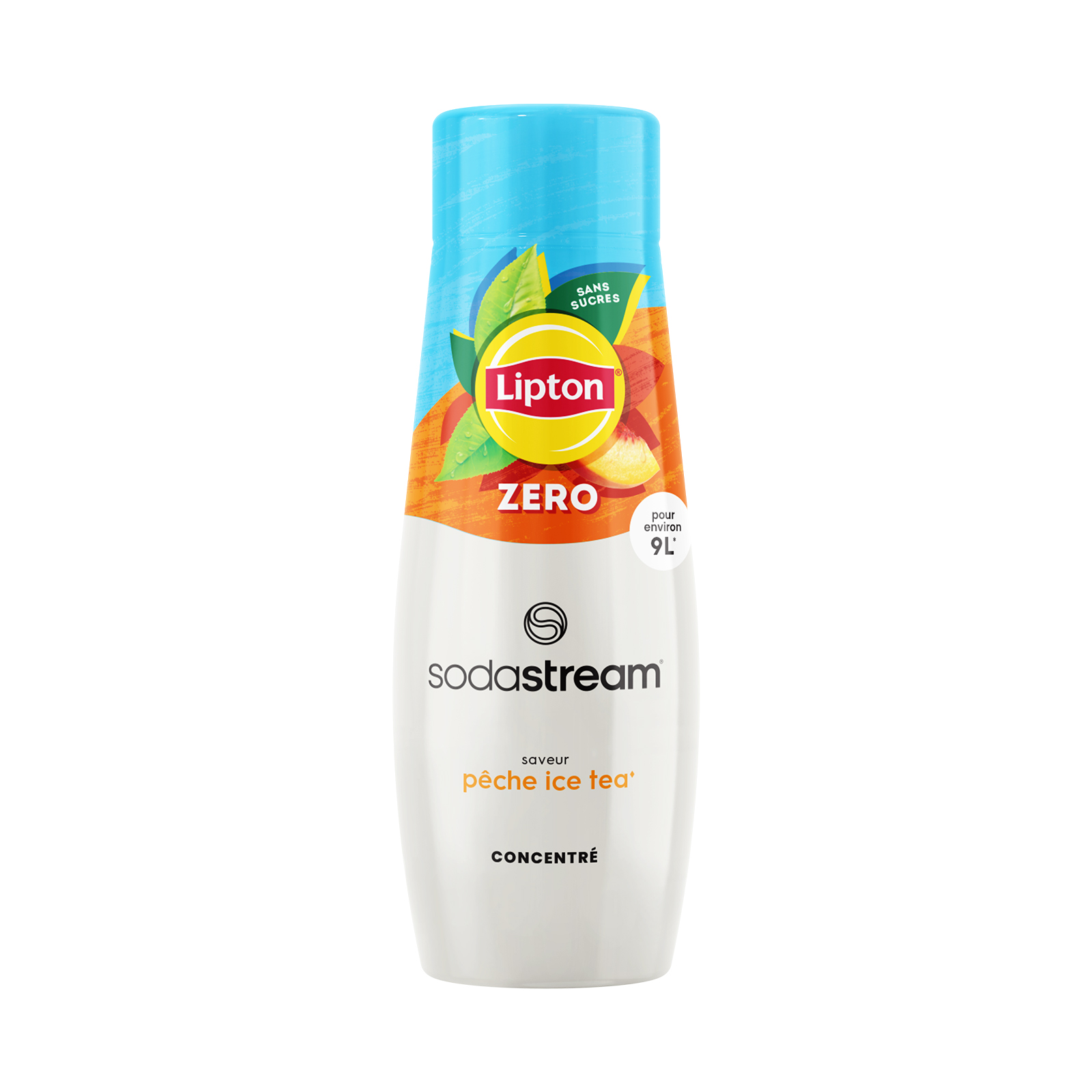 Voir la diapositive 2 : SODASTREAM Concentré pour soda Ice Tea Pêche Zéro