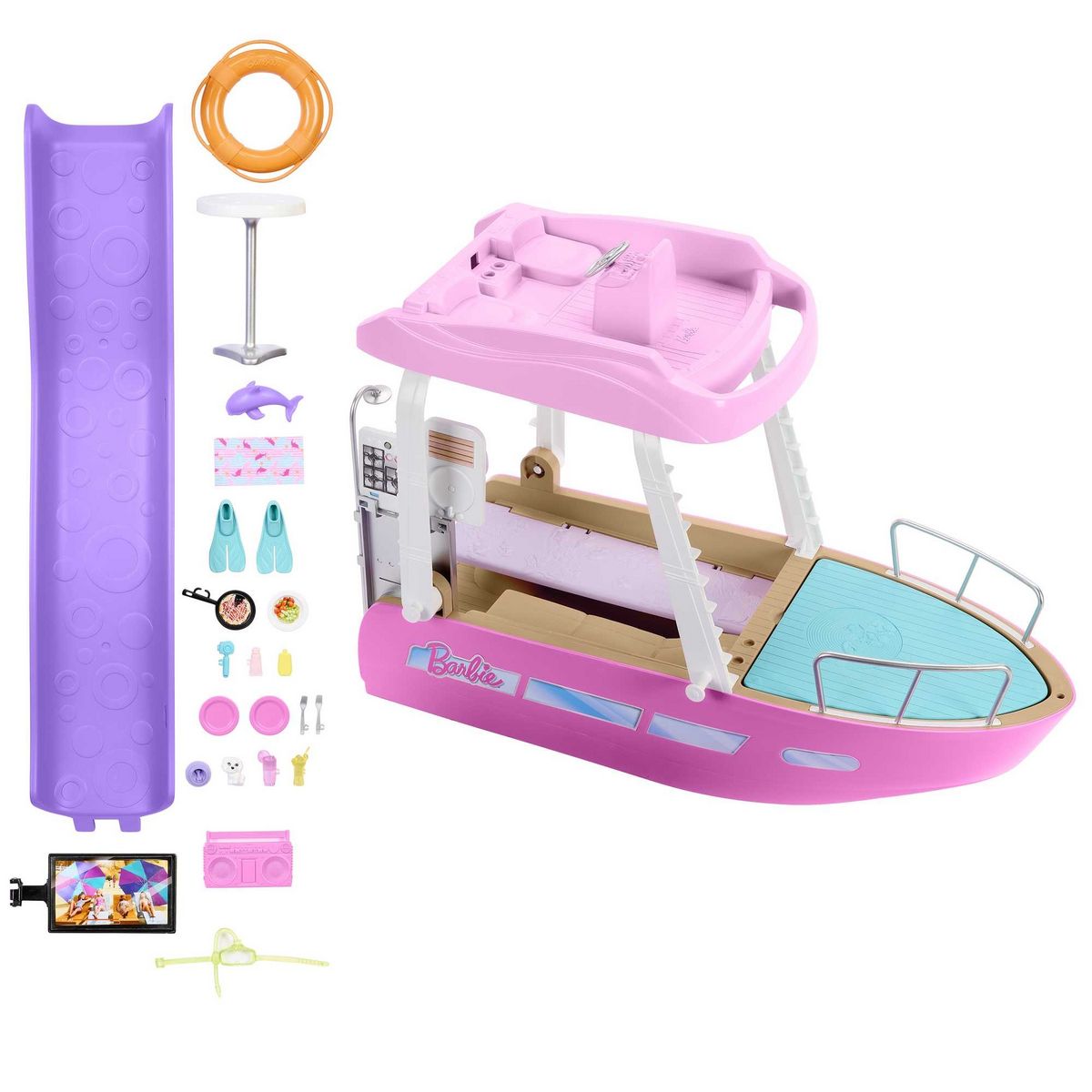 MATTEL Coffret Le Bateau de Rêve de Barbie