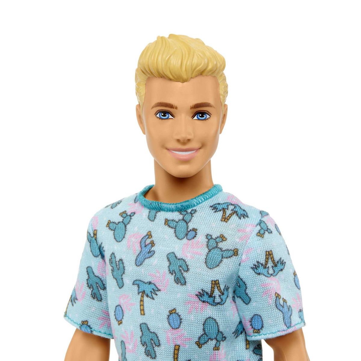 MATTEL Poupée Ken Fashionista T shirt Azur