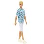 Voir la diapositive 4 : MATTEL Poupée Ken Fashionista T shirt Azur