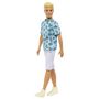 Voir la diapositive 5 : MATTEL Poupée Ken Fashionista T shirt Azur