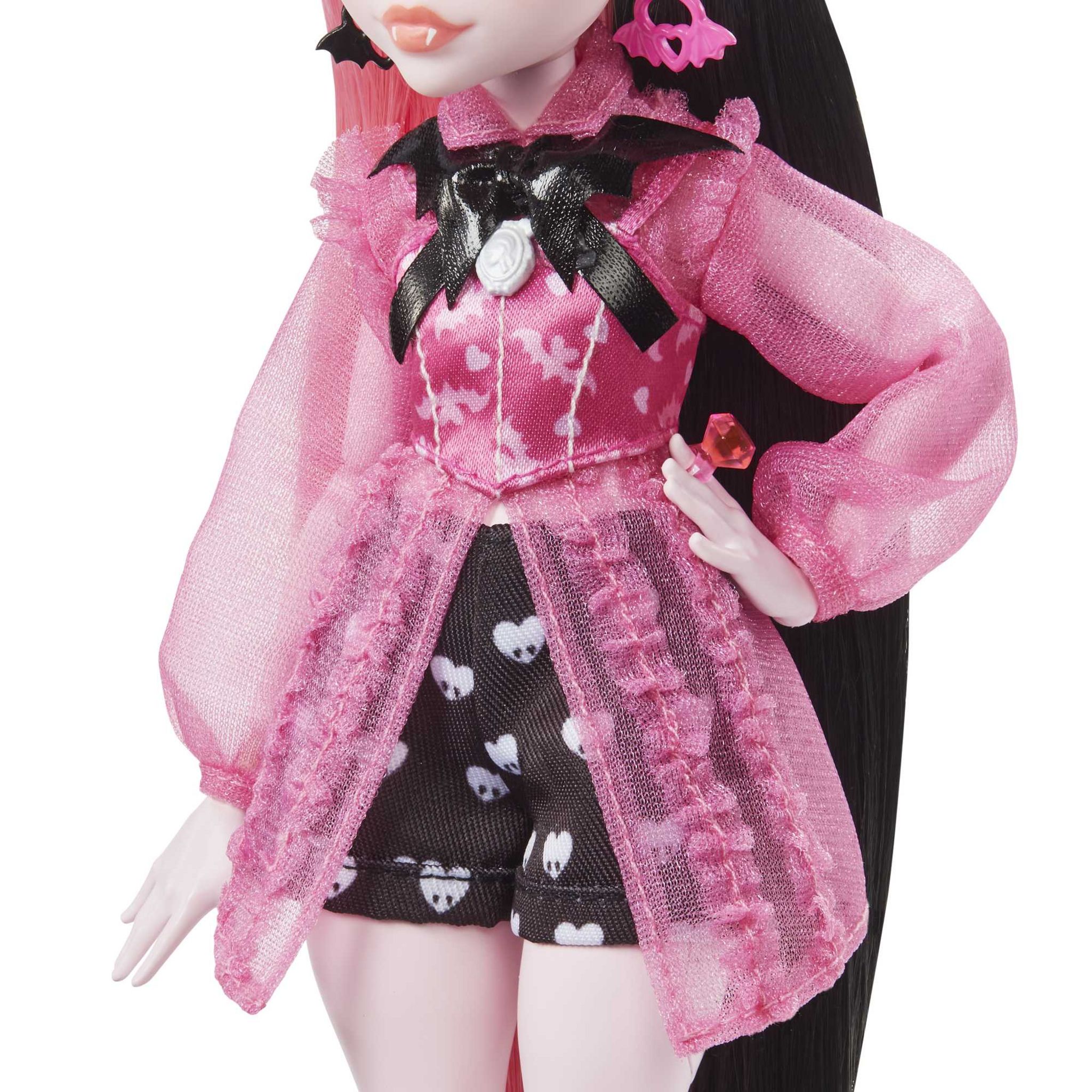 Voir la diapositive 3 : MATTEL Poupée Draculaura et Animal Monster High