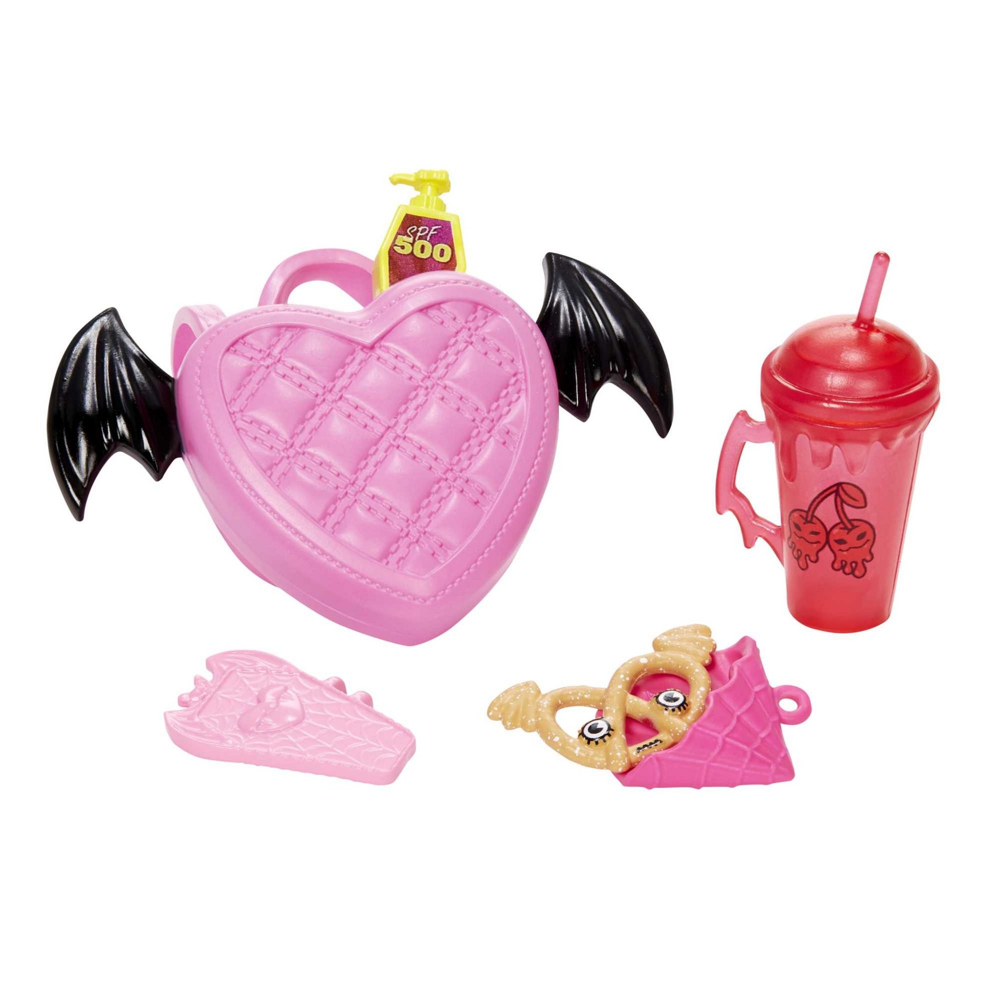 Voir la diapositive 5 : MATTEL Poupée Draculaura et Animal Monster High