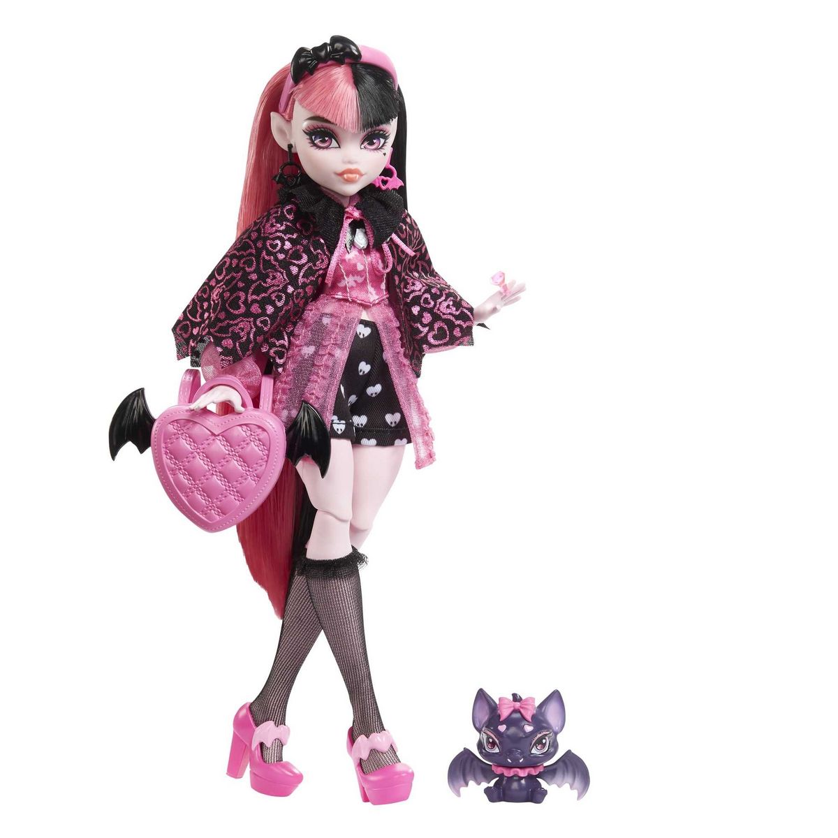 MATTEL Poupée Draculaura et Animal Monster High