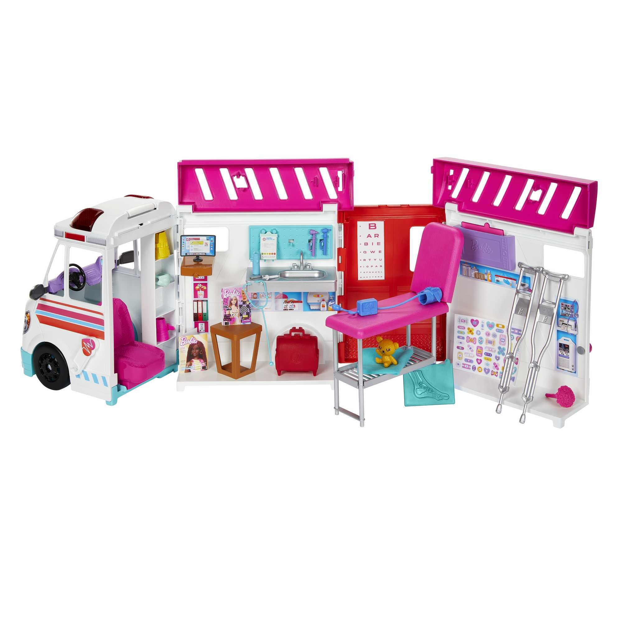 Voir la diapositive 3 : MATTEL Véhicule Médical Barbie