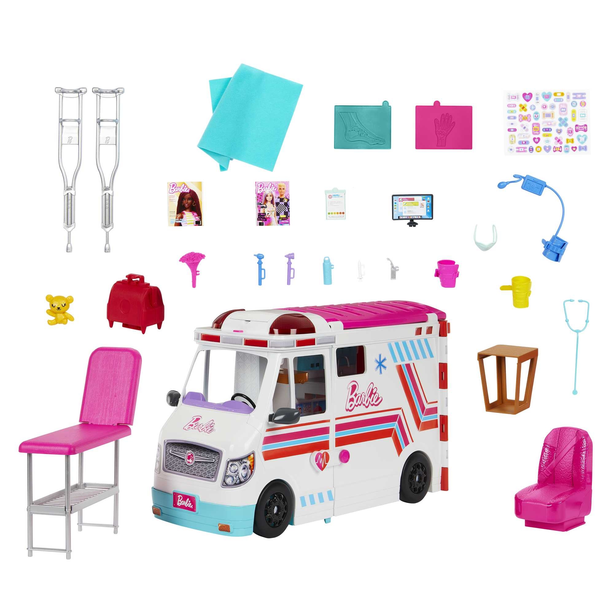 Voir la diapositive 6 : MATTEL Véhicule Médical Barbie