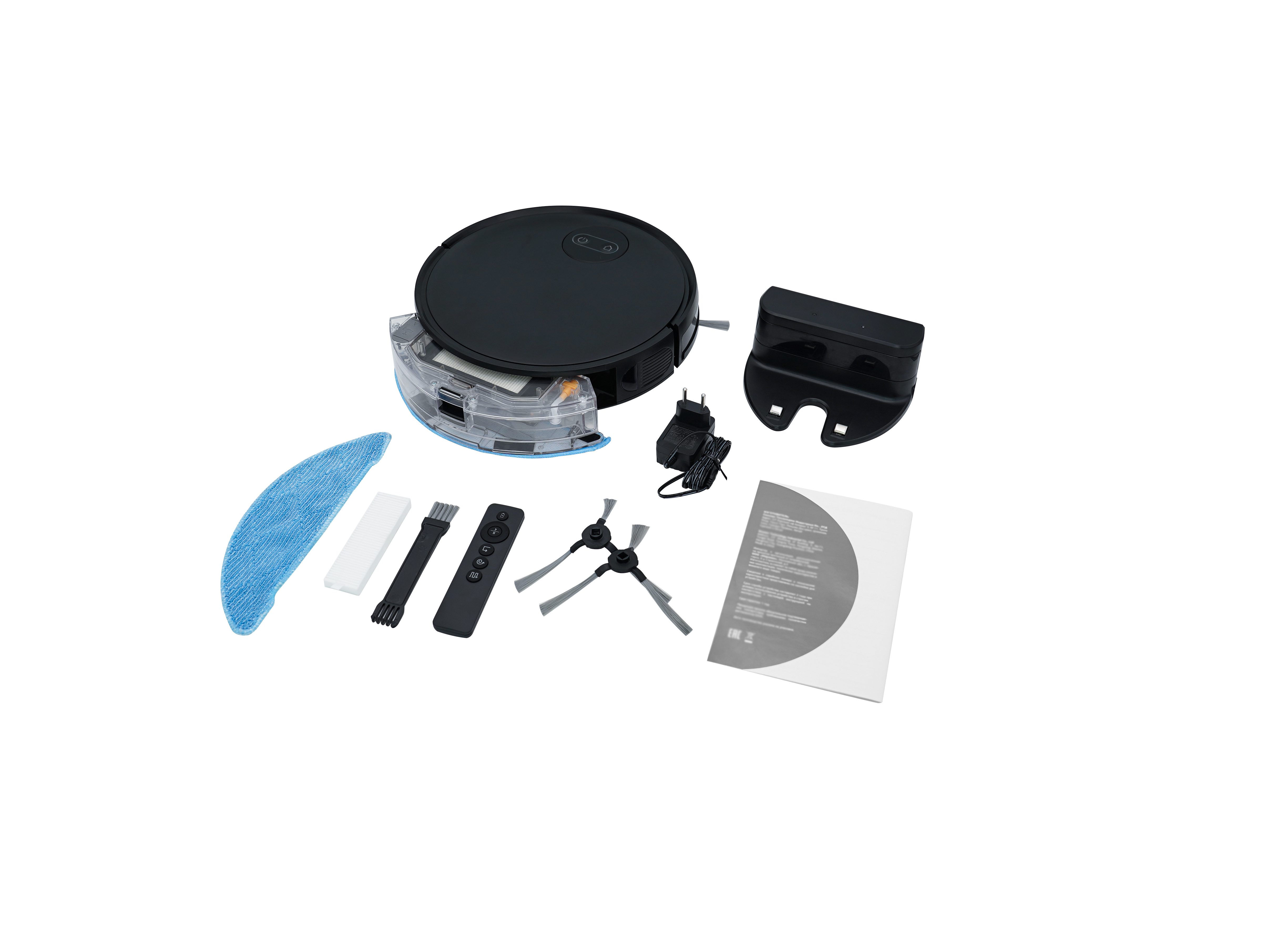 Voir la diapositive 5 : VORTEX Aspirateur robot connecté BOT30 - Noir