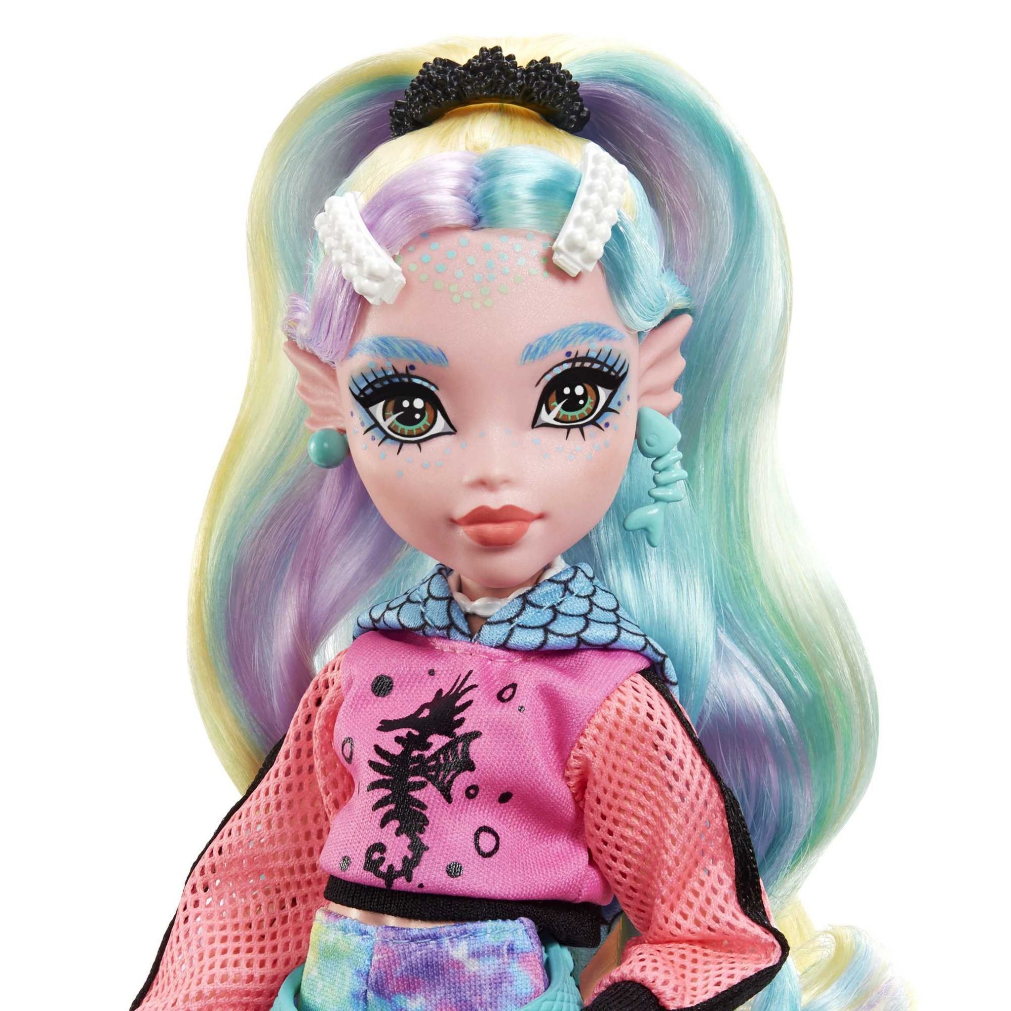 Voir la diapositive 3 : MATTEL Poupée Lagoona Blue et animal Monster High