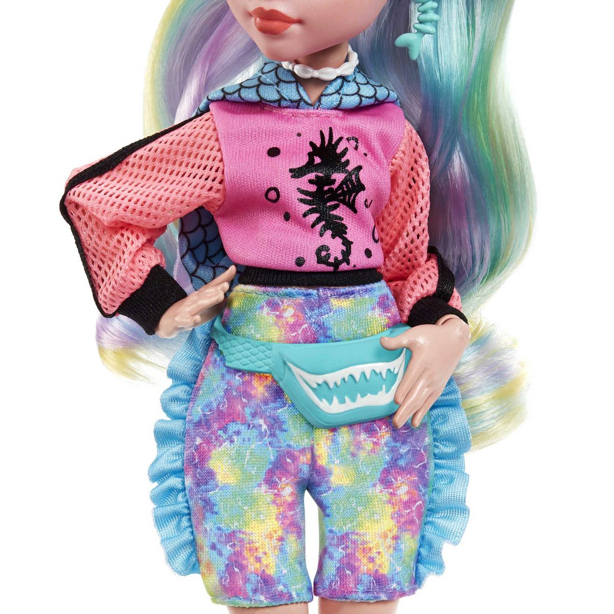 MATTEL Poupée Lagoona Blue et animal Monster High
