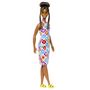 Voir la diapositive 2 : MATTEL Poupée Barbie Fashionista Robe Patchwork
