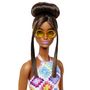 Voir la diapositive 4 : MATTEL Poupée Barbie Fashionista Robe Patchwork
