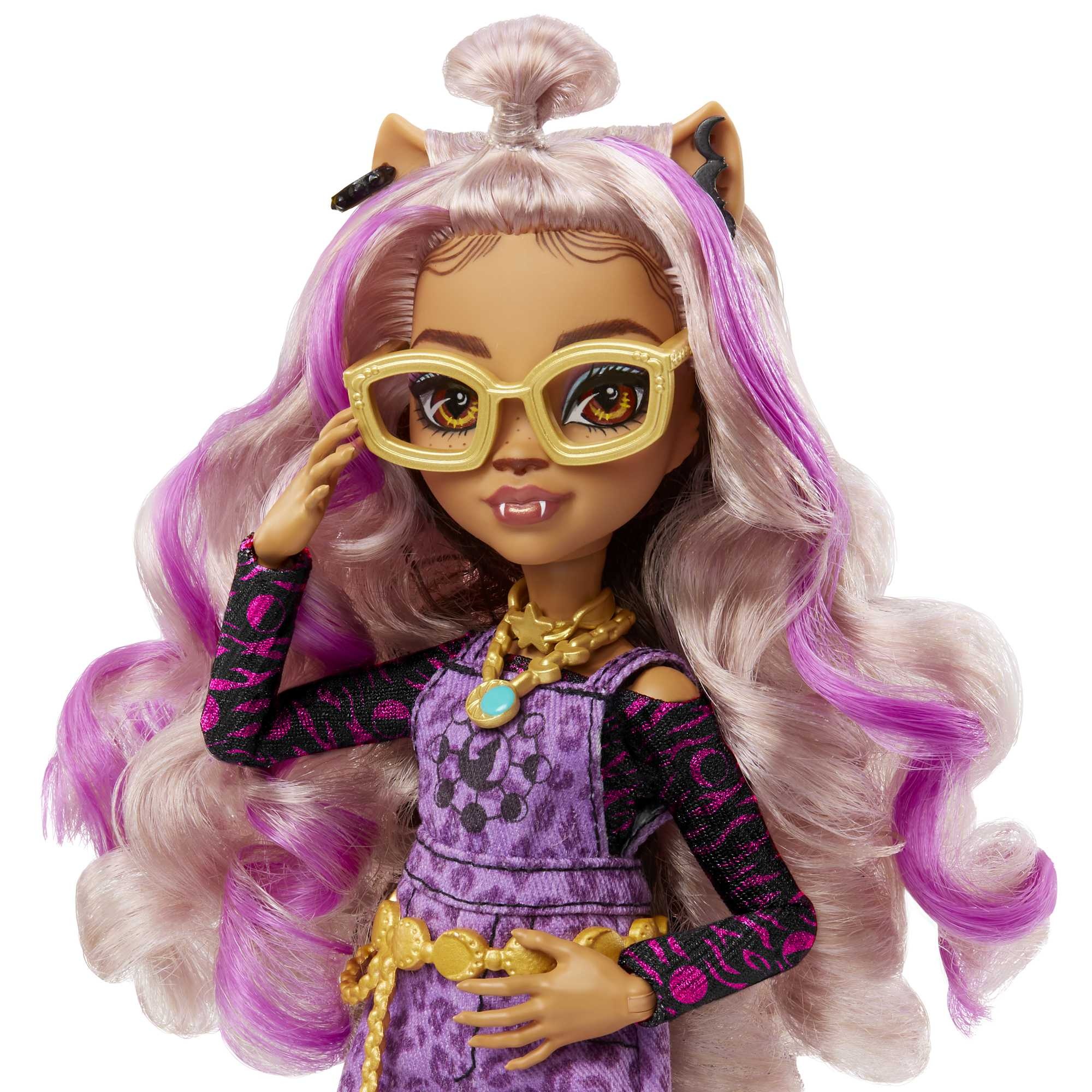 Voir la diapositive 3 : MATTEL Poupée Clawdeen Wolf et Animal Monster High