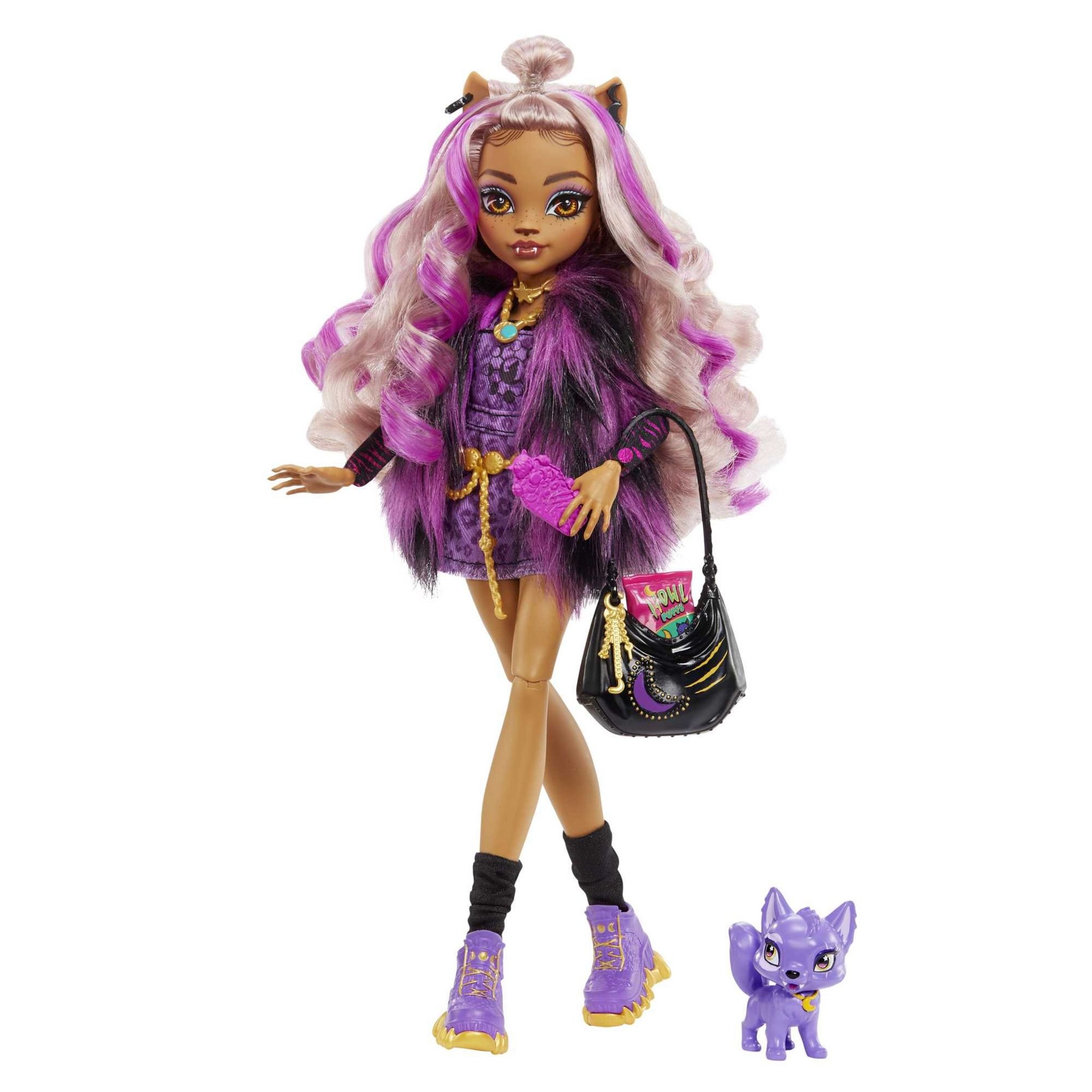 Voir la diapositive 6 : MATTEL Poupée Clawdeen Wolf et Animal Monster High