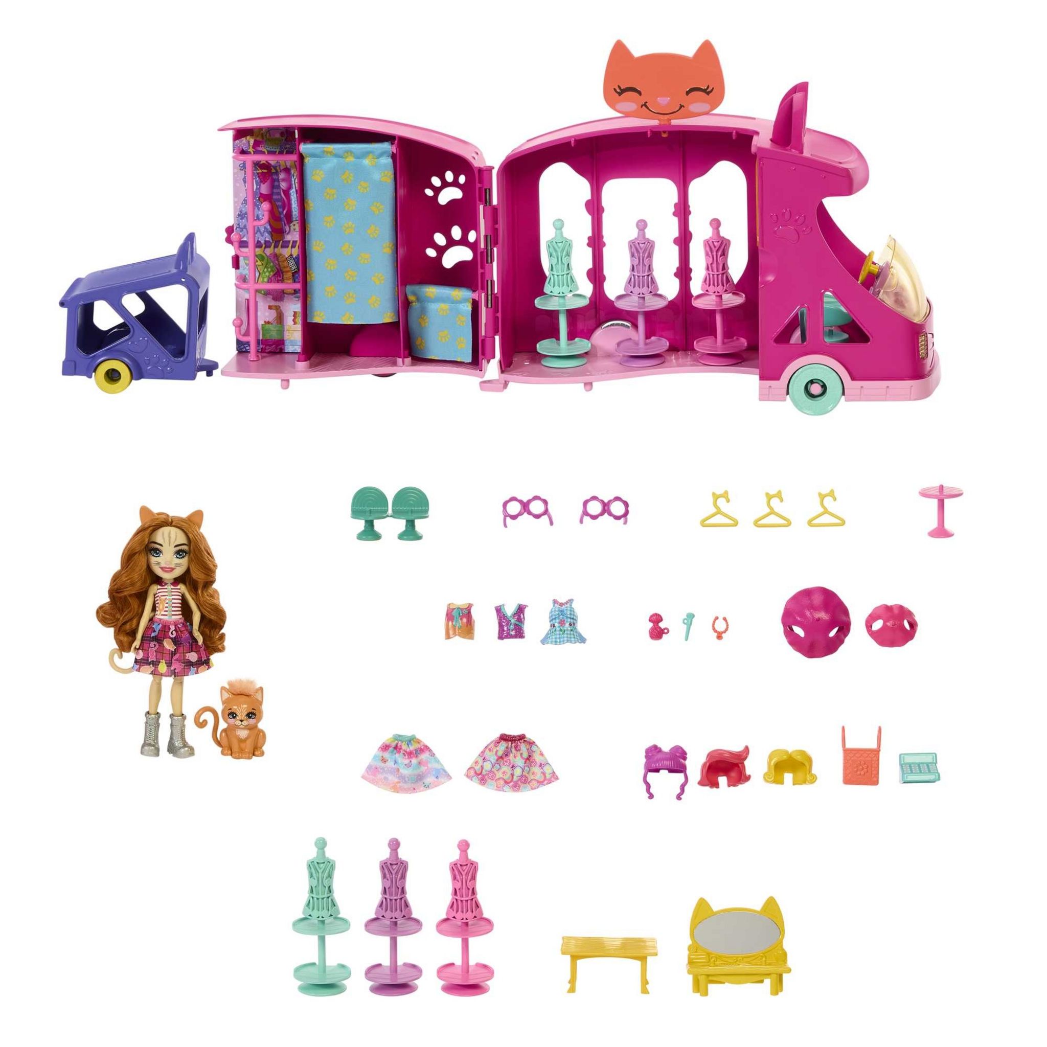 Voir la diapositive 7 : MATTEL Coffret Enchantimals