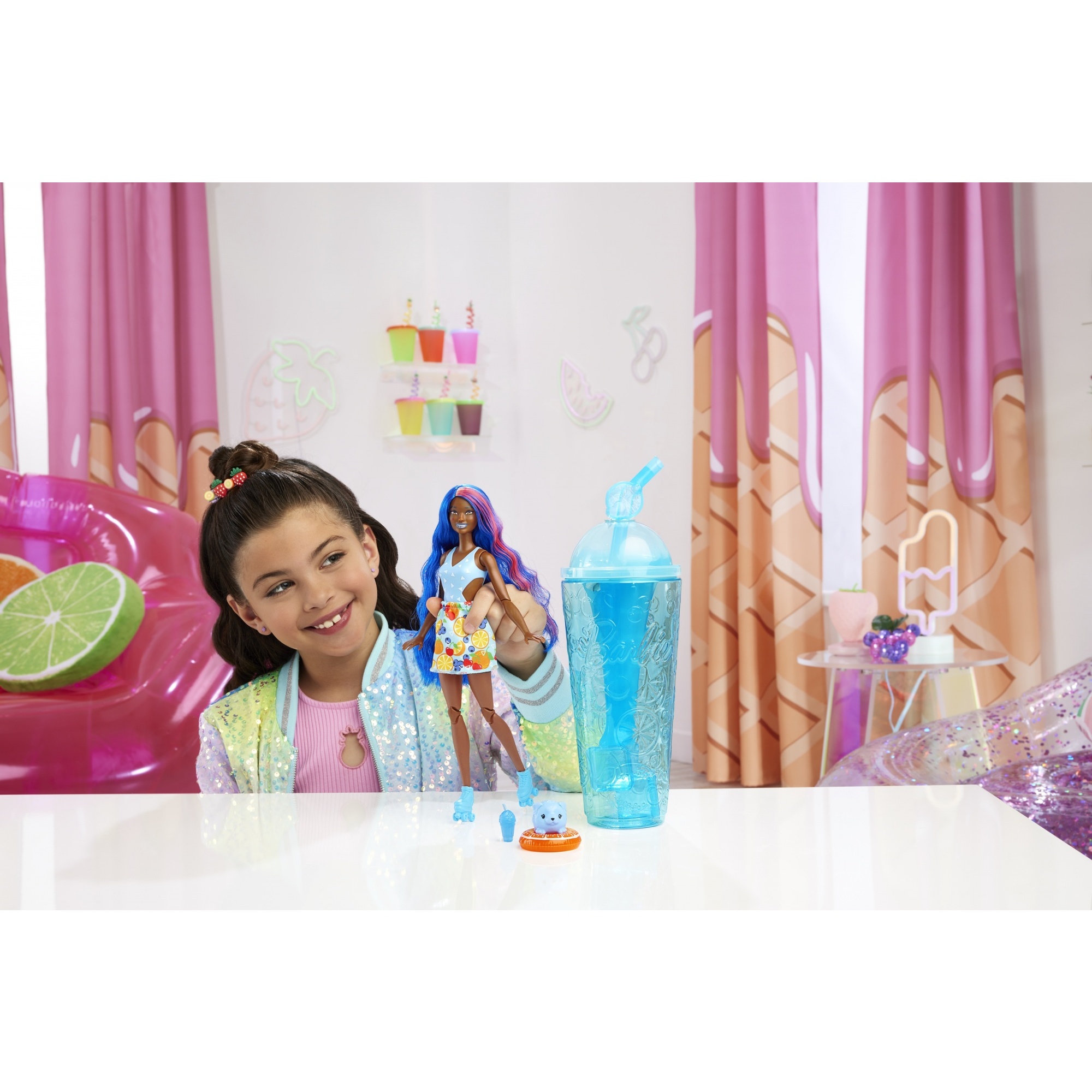 Voir la diapositive 7 : MATTEL Poupée Barbie Pop Reveal Cocktail