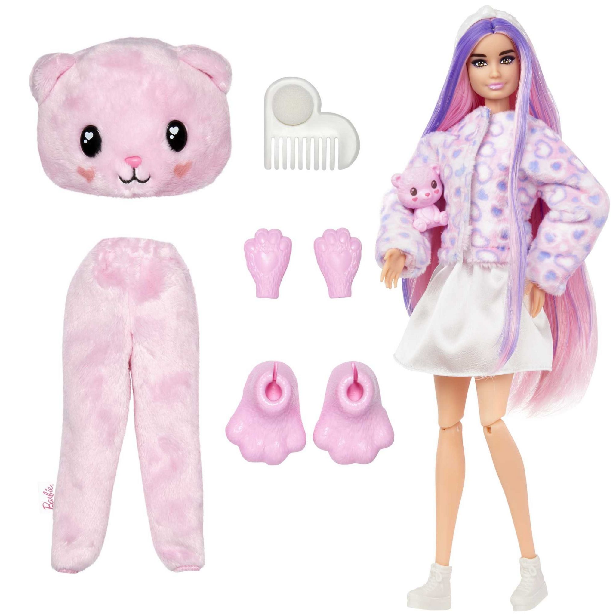 Voir la diapositive 5 : MATTEL Poupée Barbie Cutie Reveal Ourson