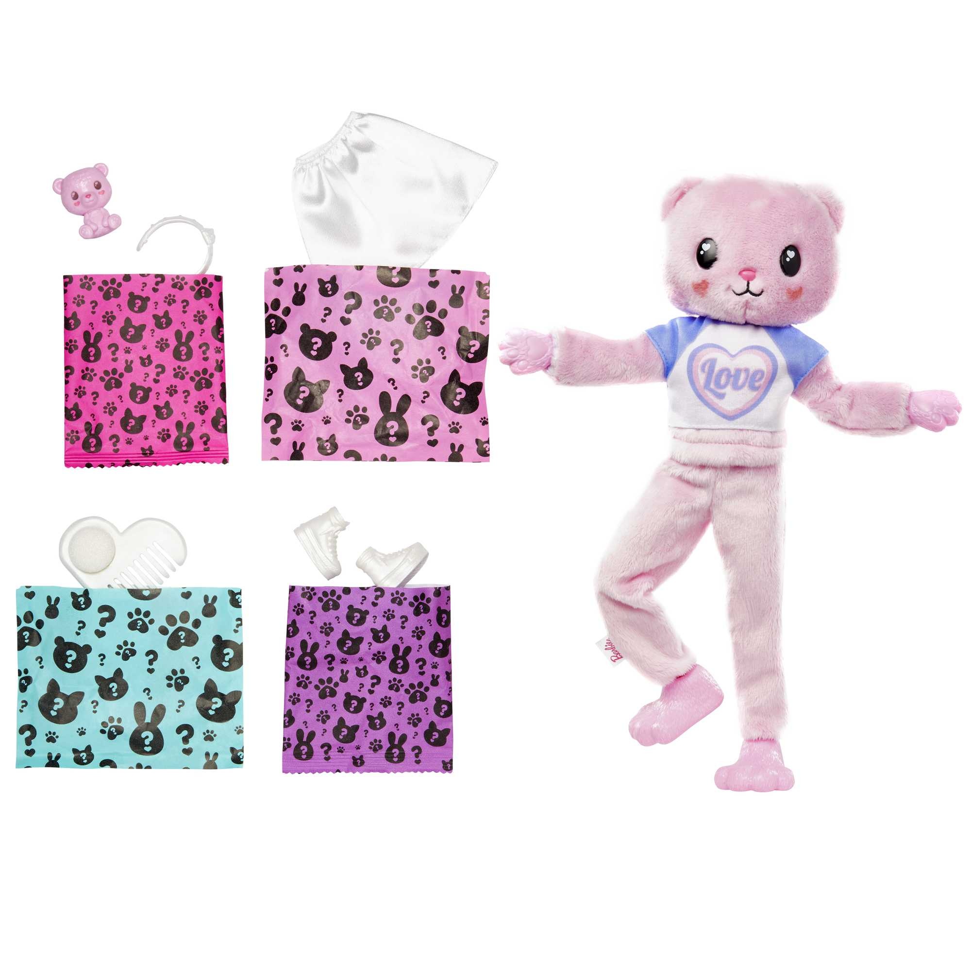 Voir la diapositive 6 : MATTEL Poupée Barbie Cutie Reveal Ourson