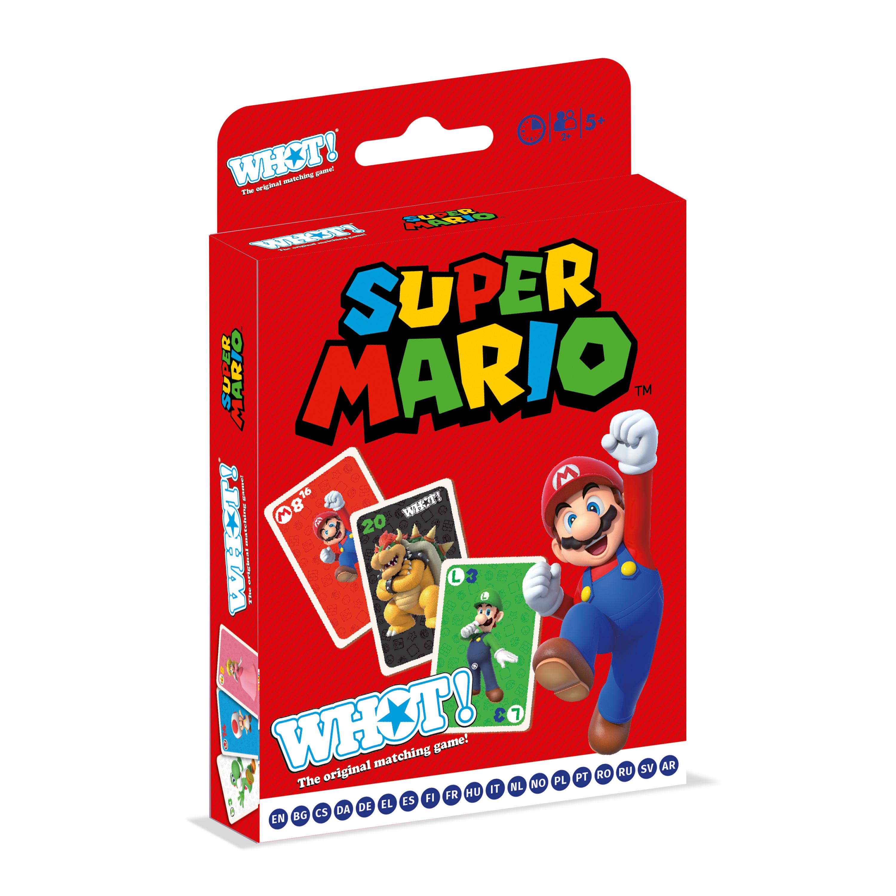 Voir la diapositive 2 : WINNING MOVES Whot Super Mario
