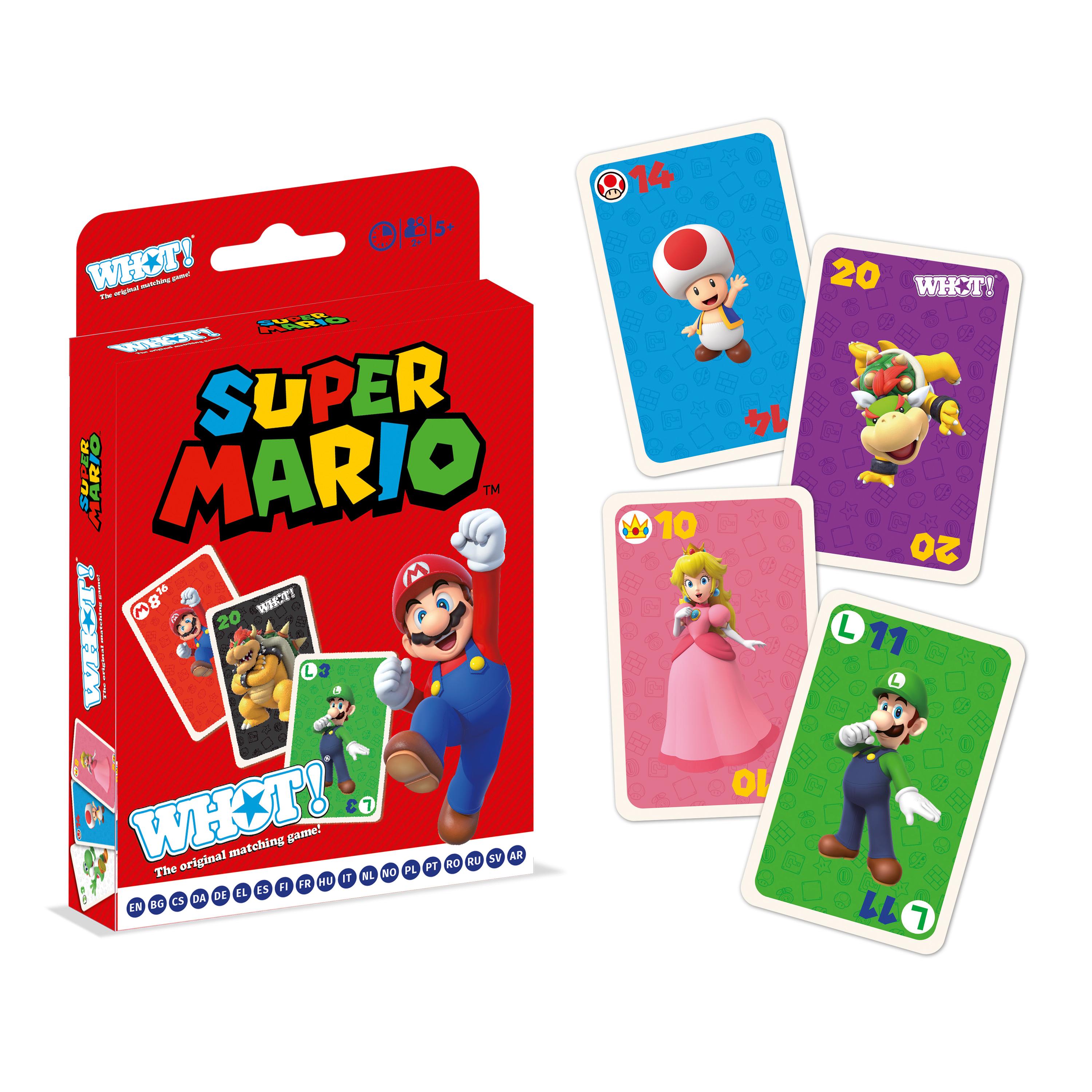 Voir la diapositive 5 : WINNING MOVES Whot Super Mario