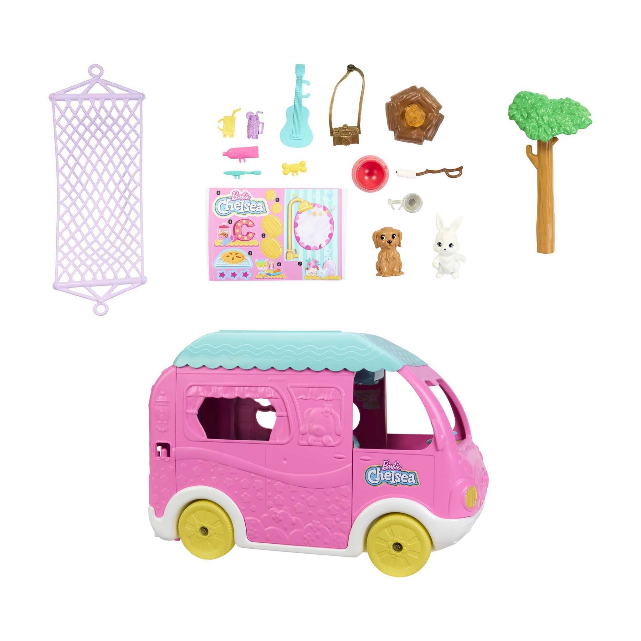 Voir la diapositive 10 : MATTEL Poupée Barbie Chelsea et Son Camping Car
