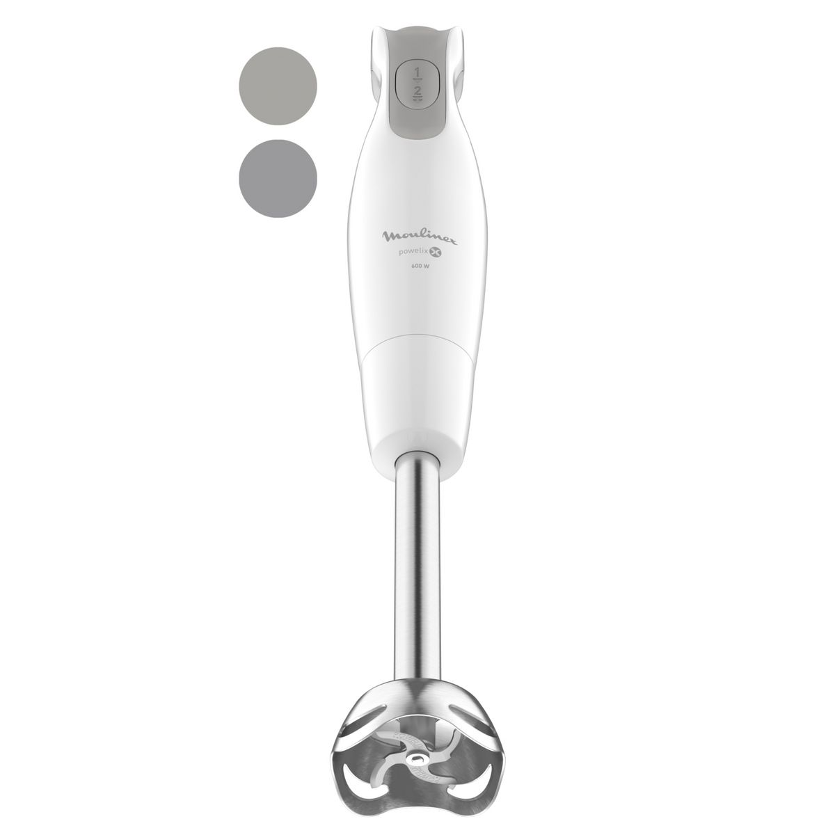 MOULINEX Mixeur plongeant Daily chef DD552110 - Blanc