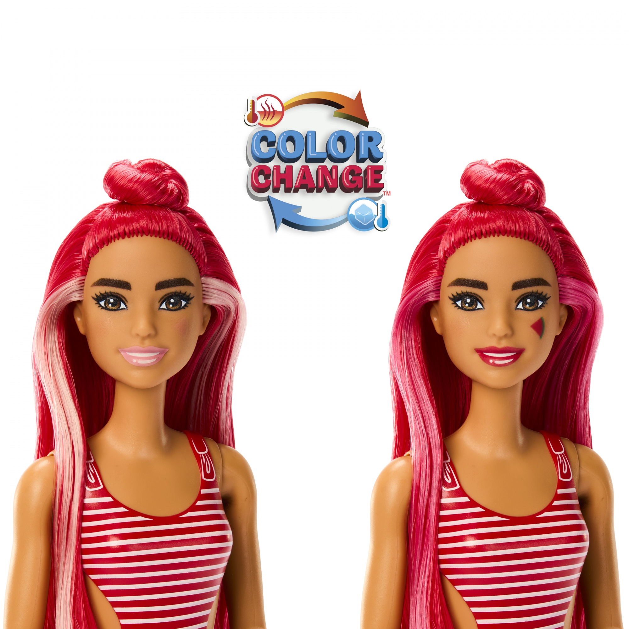 Voir la diapositive 4 : MATTEL Poupée Barbie Pop Reveal Pastèque