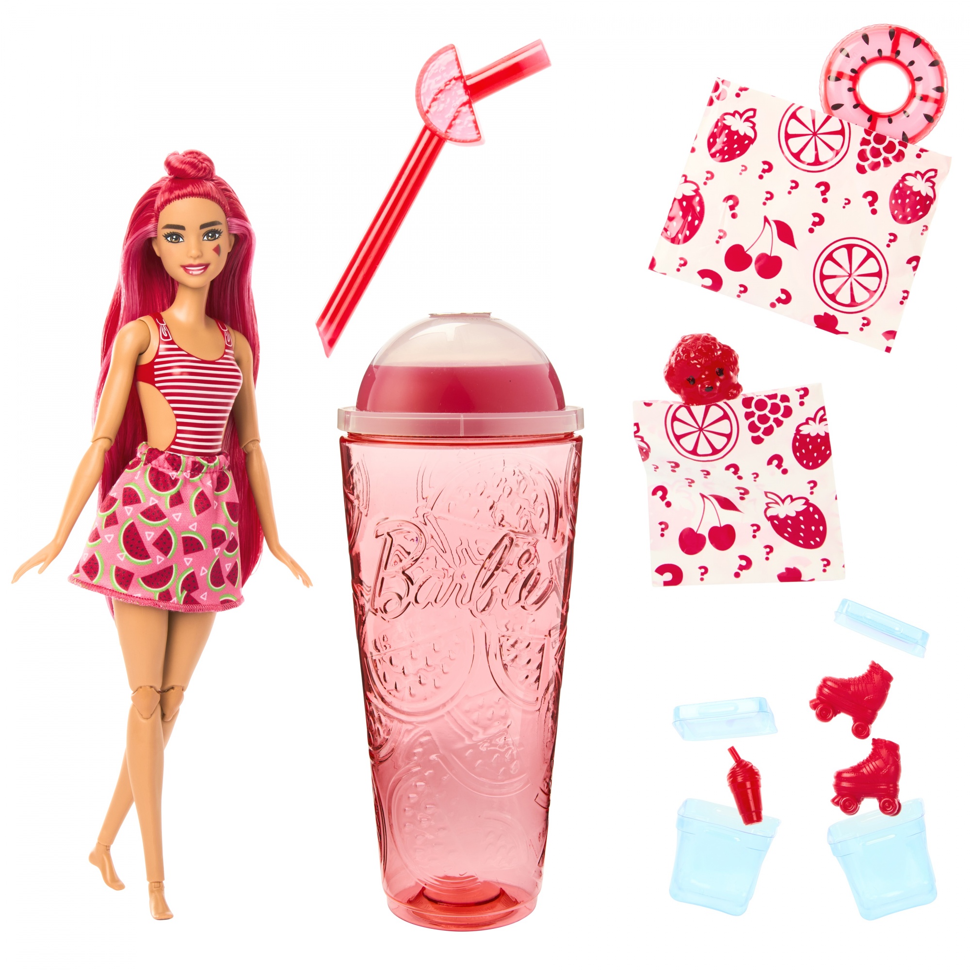 Voir la diapositive 8 : MATTEL Poupée Barbie Pop Reveal Pastèque