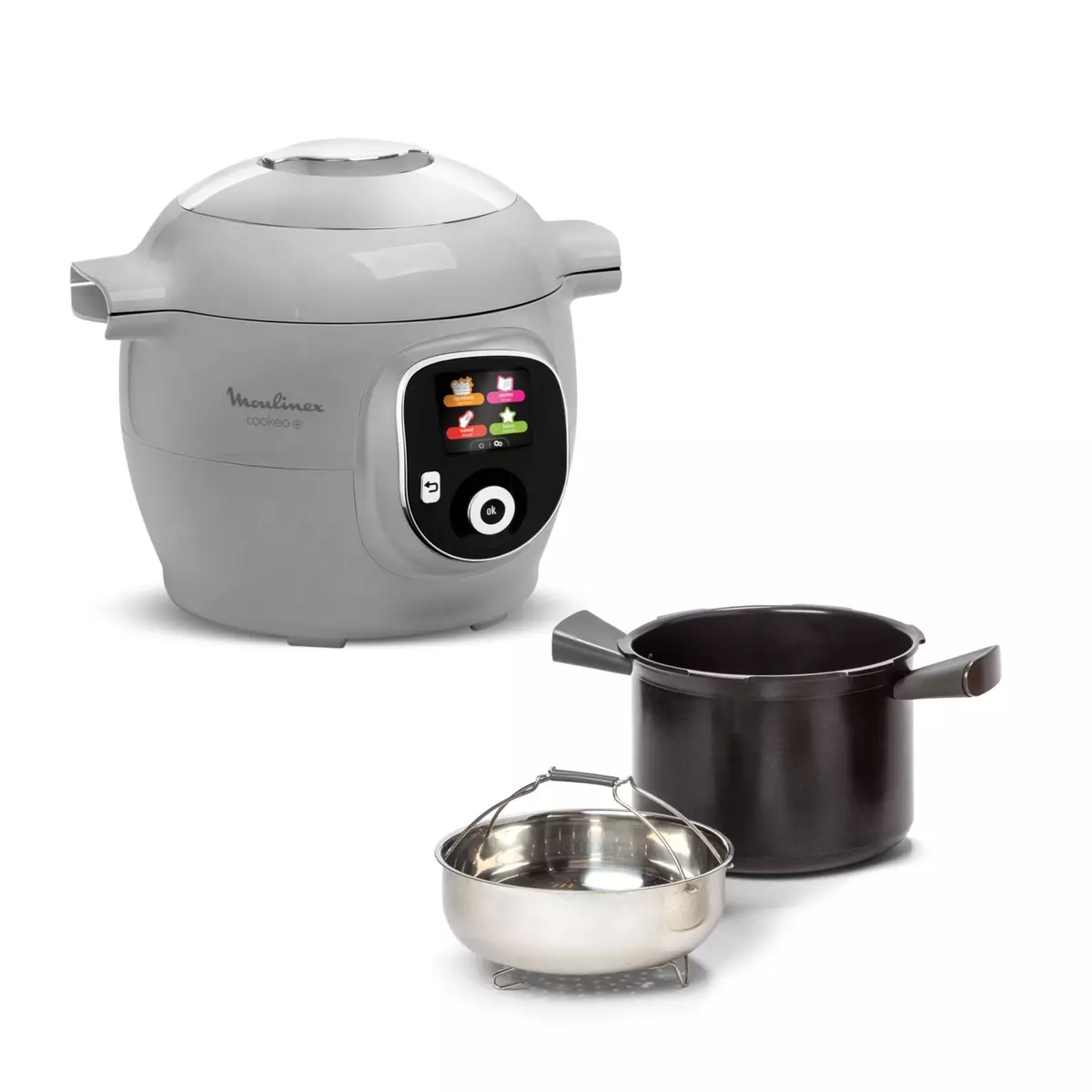 Cookeo CE85B510 + extra crisp, Couvercle Cookeo, 4 programmes