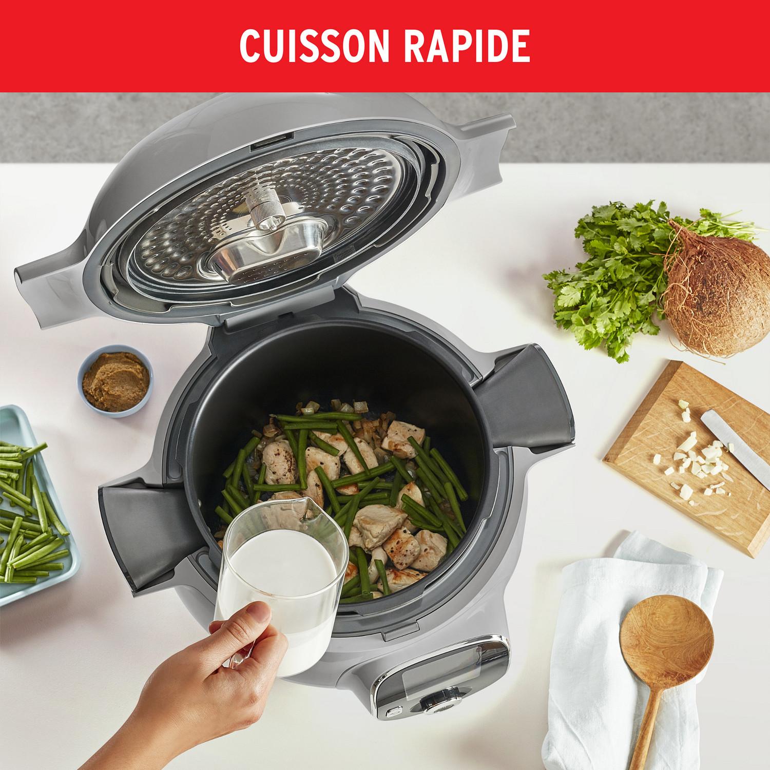 Voir la diapositive 4 : MOULINEX Multicuiseur intelligent Cookeo CE854B10 - Gris